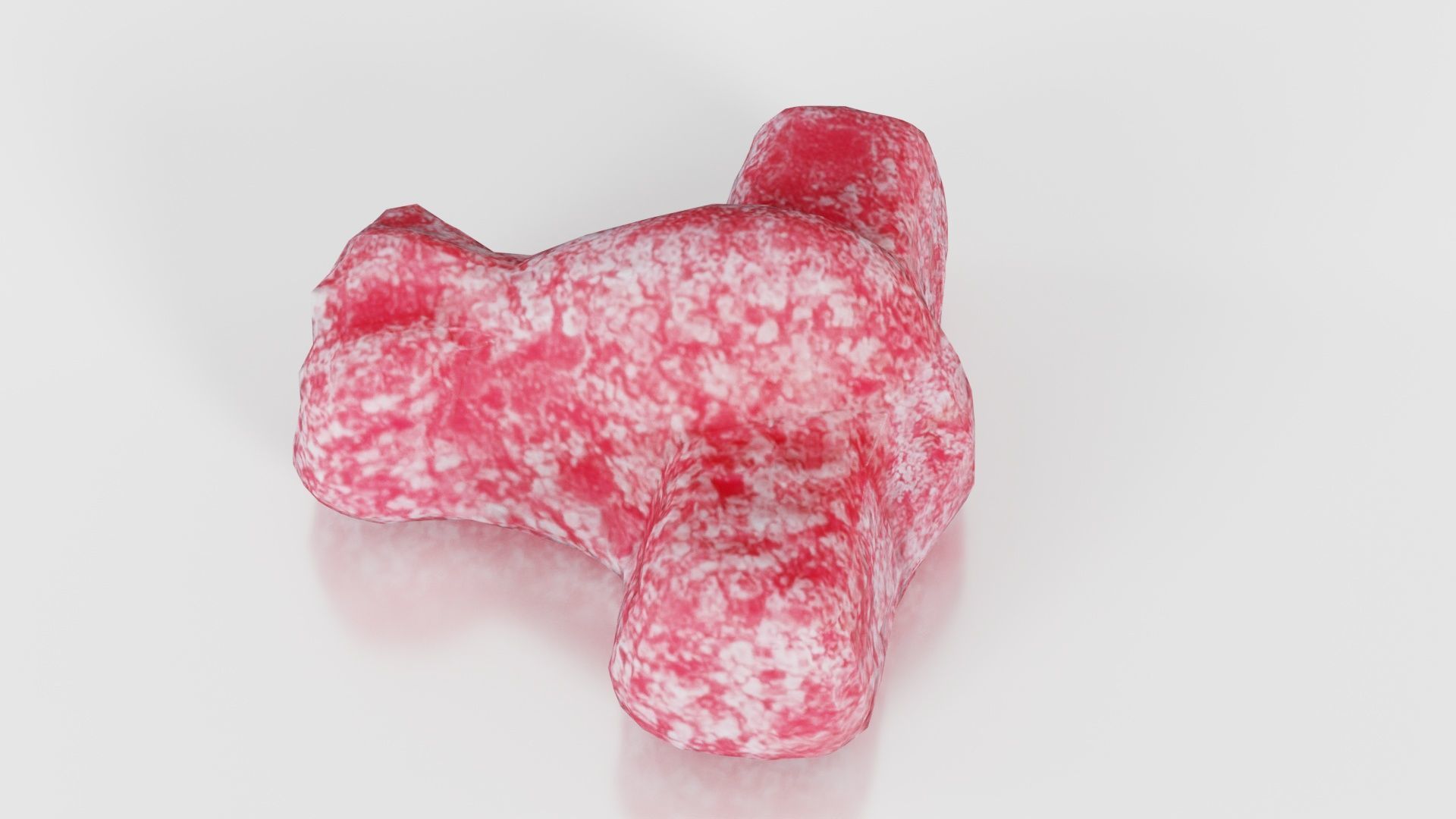 Airplane Low-poly 3D model_22