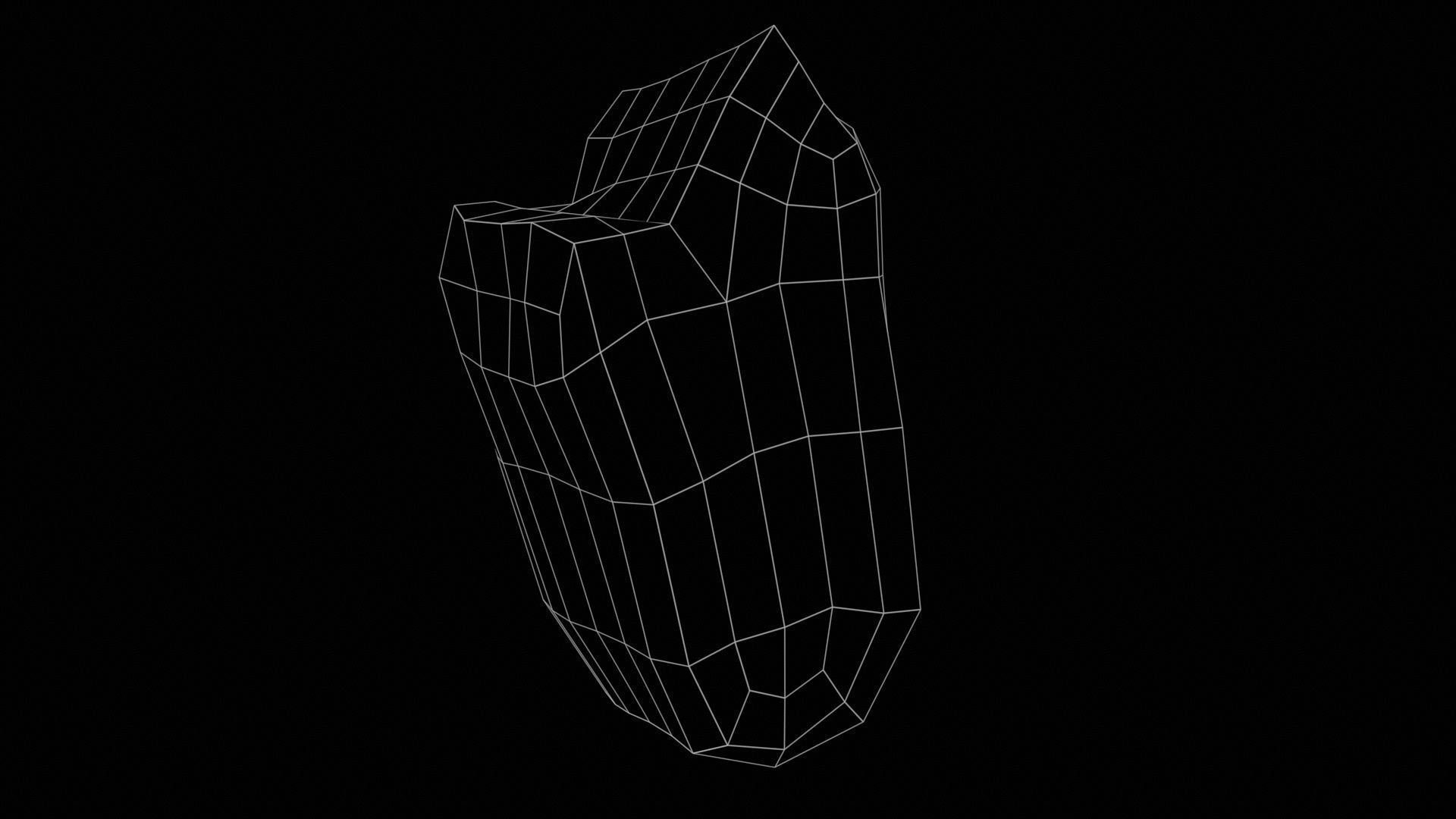 Apple Candy Low-poly 3D model_11