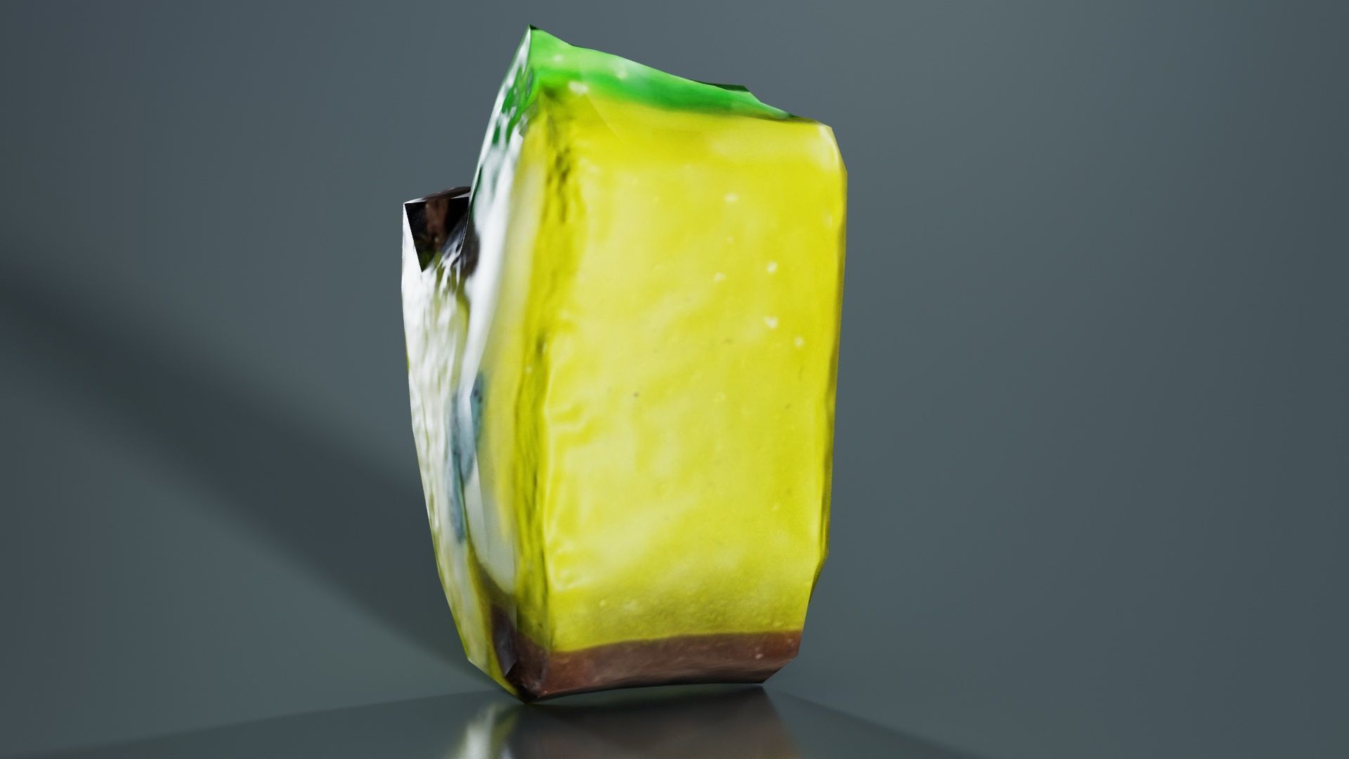 Apple Candy Low-poly 3D model_4