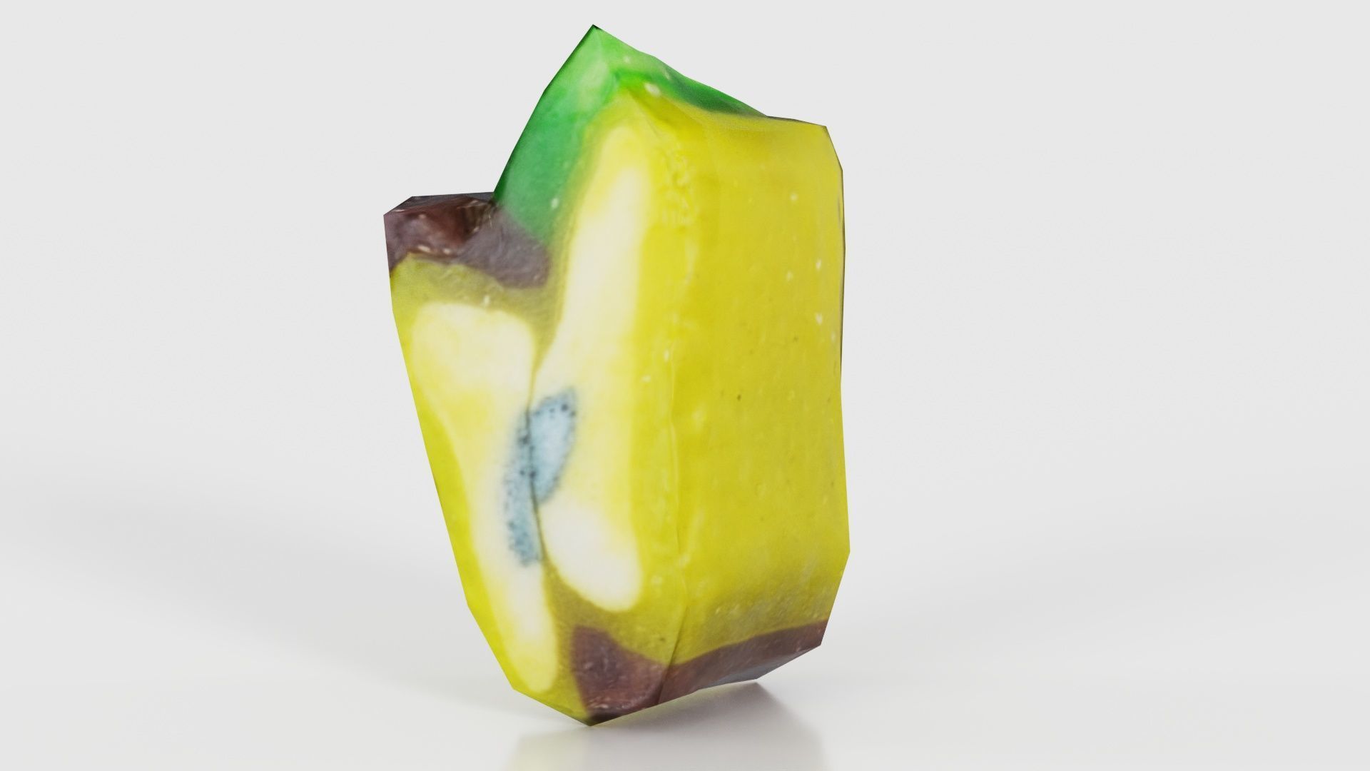 Apple Candy Low-poly 3D model_25