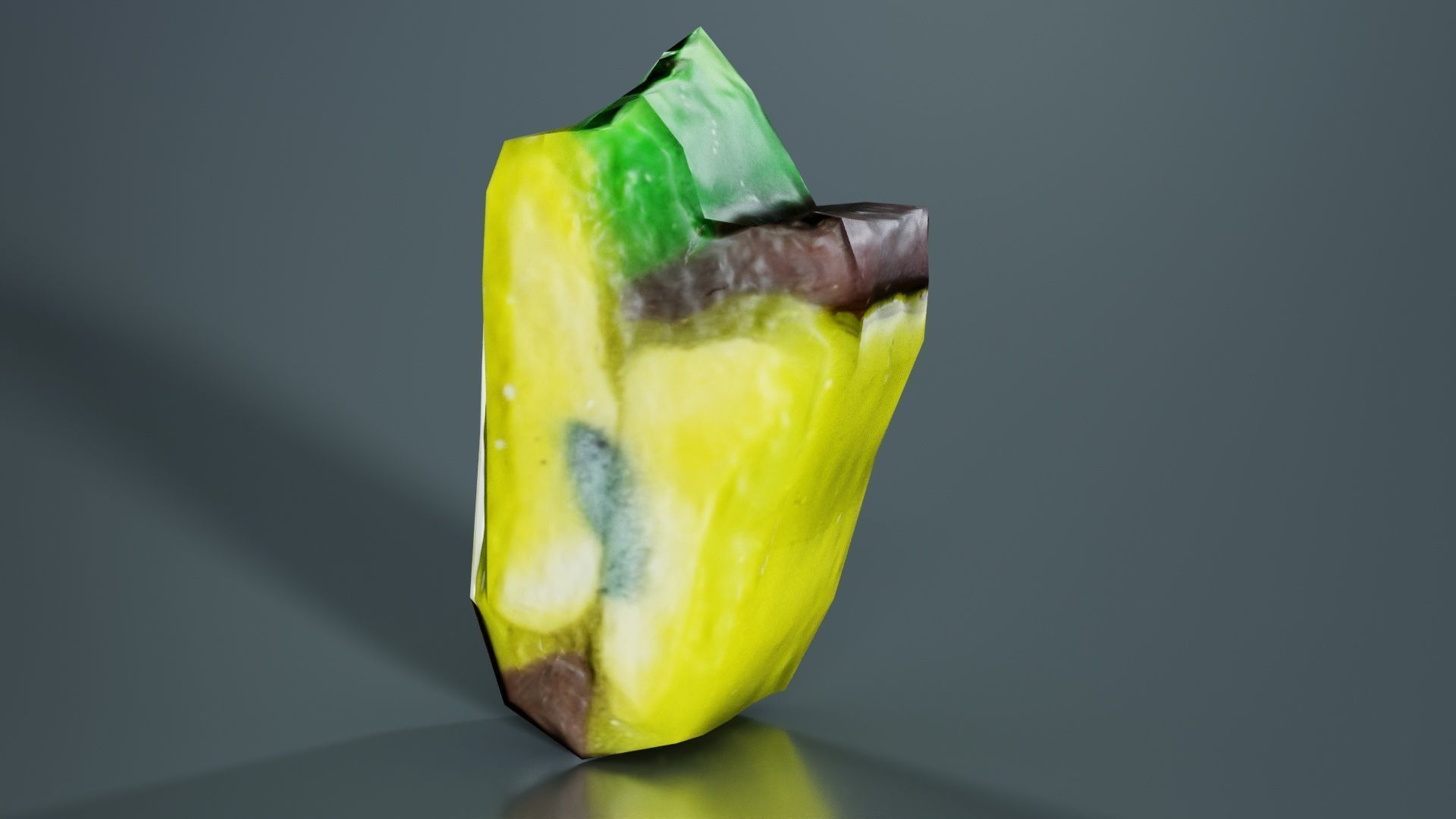 Apple Candy Low-poly 3D model_7