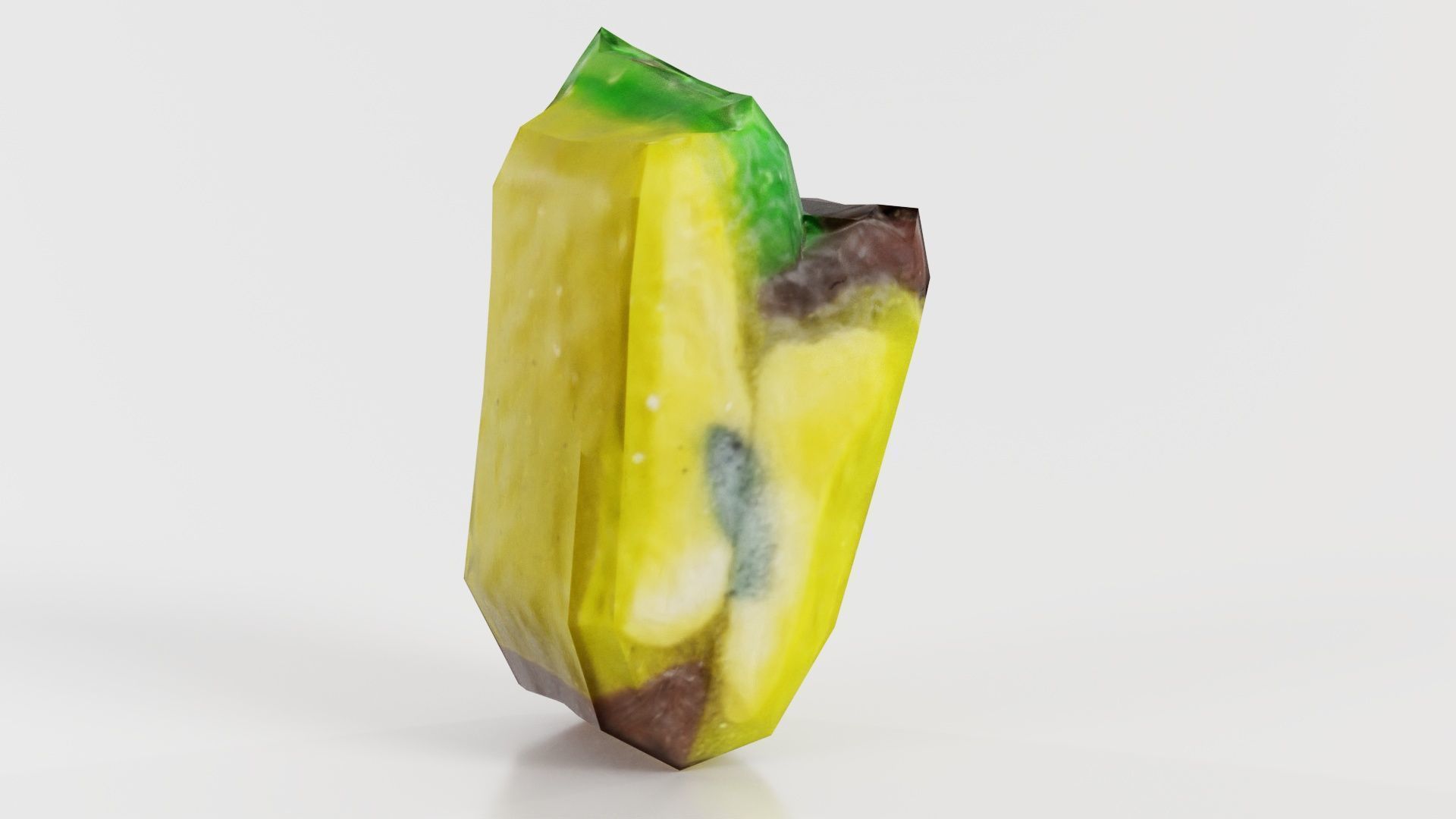 Apple Candy Low-poly 3D model_3