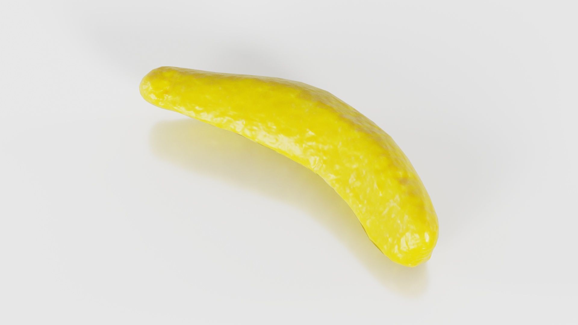 Banana Candy Low-poly 3D model_15