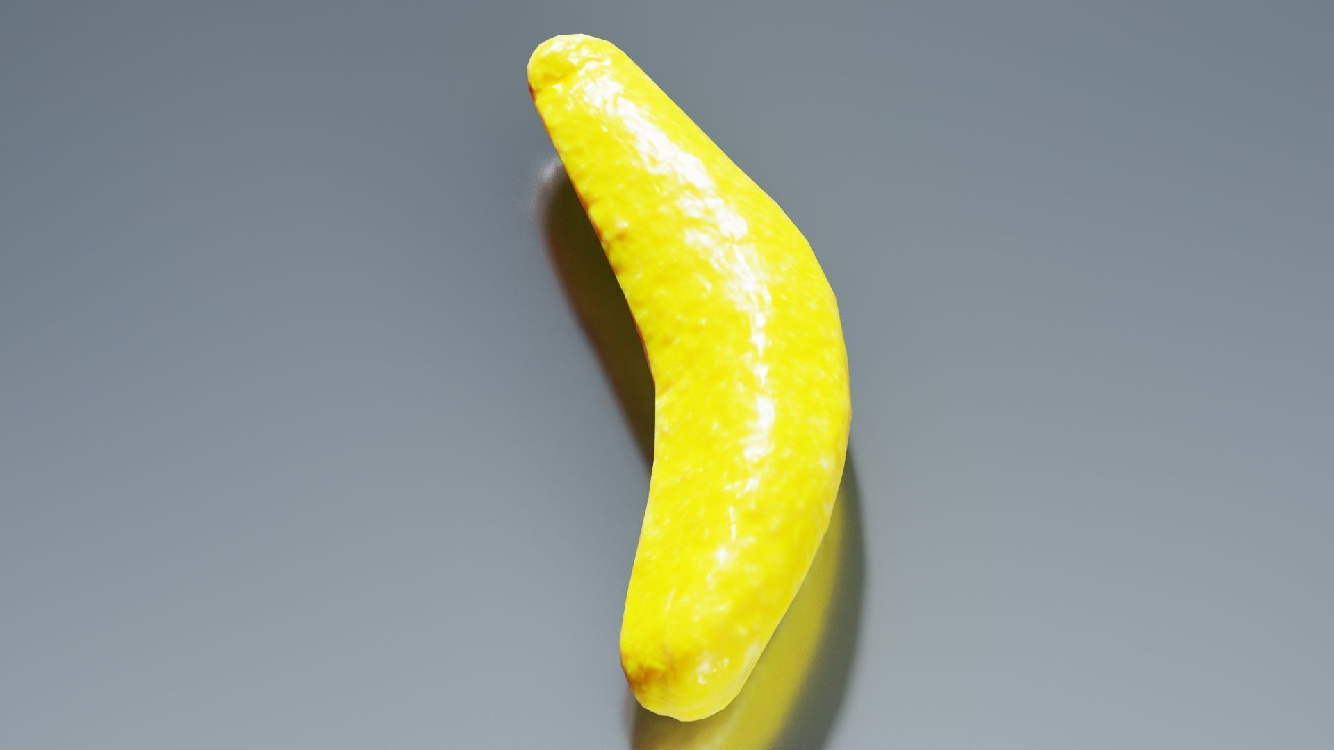 Banana Candy Low-poly 3D model_6
