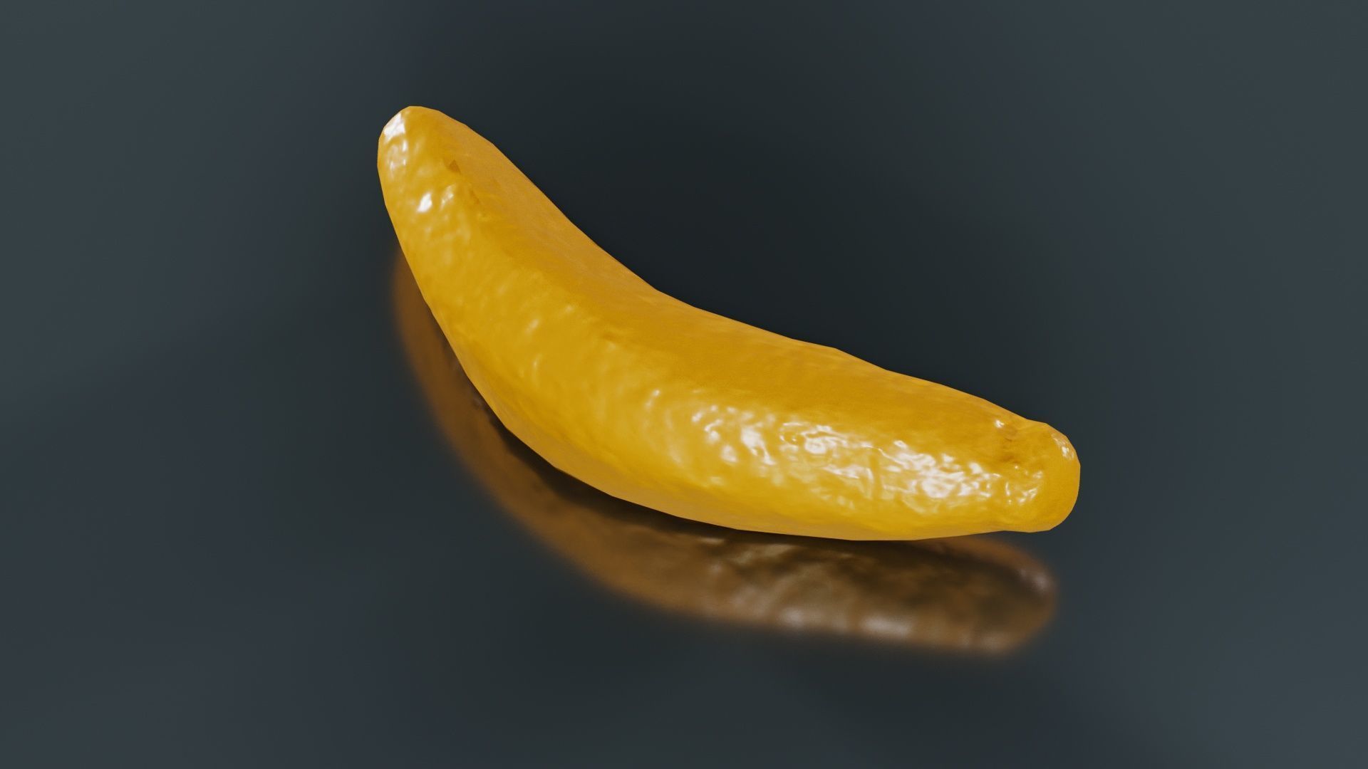 Banana Candy Low-poly 3D model_13