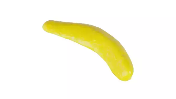 Banana Candy Low-poly 3D model
