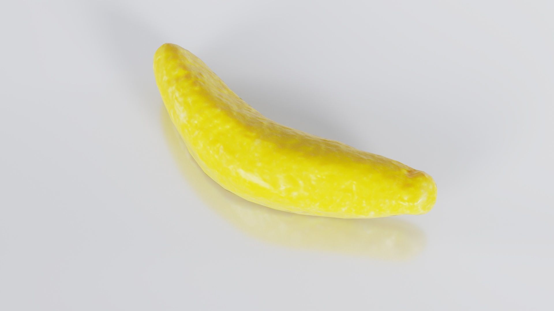 Banana Candy Low-poly 3D model_2