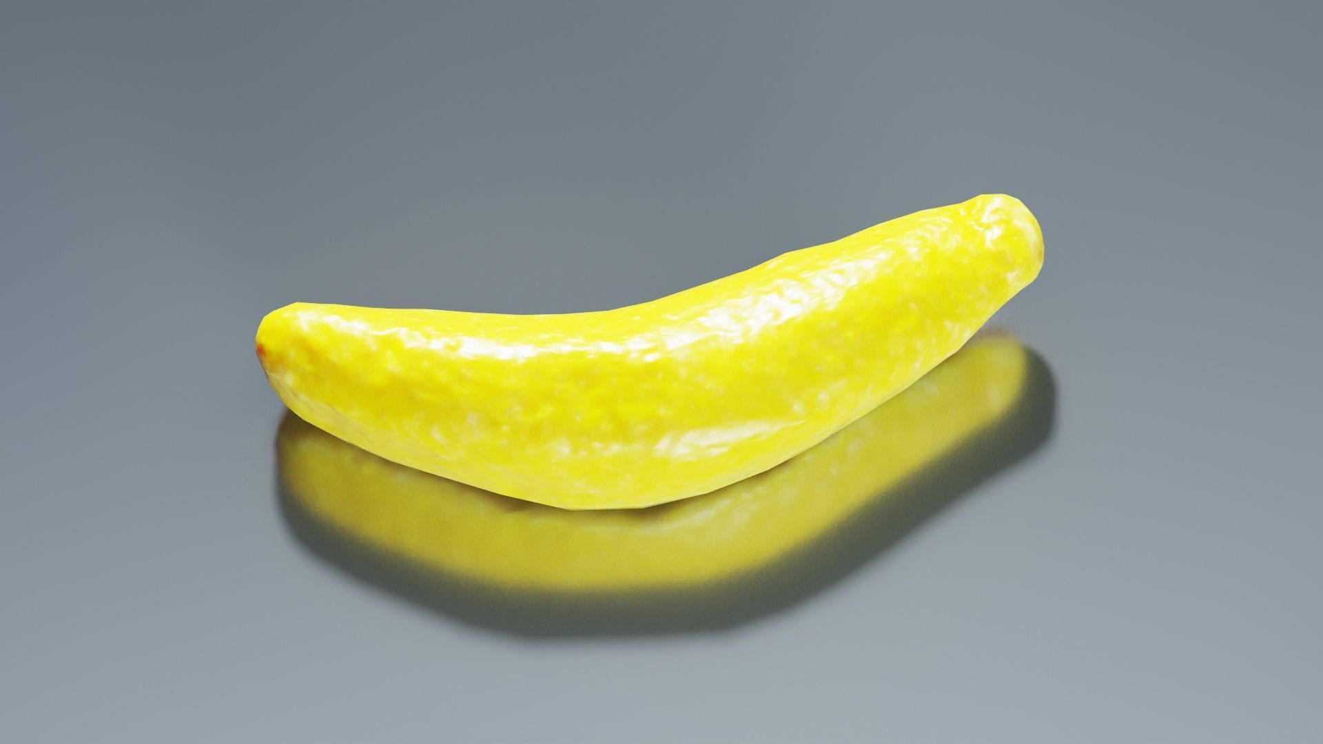 Banana Candy Low-poly 3D model_3