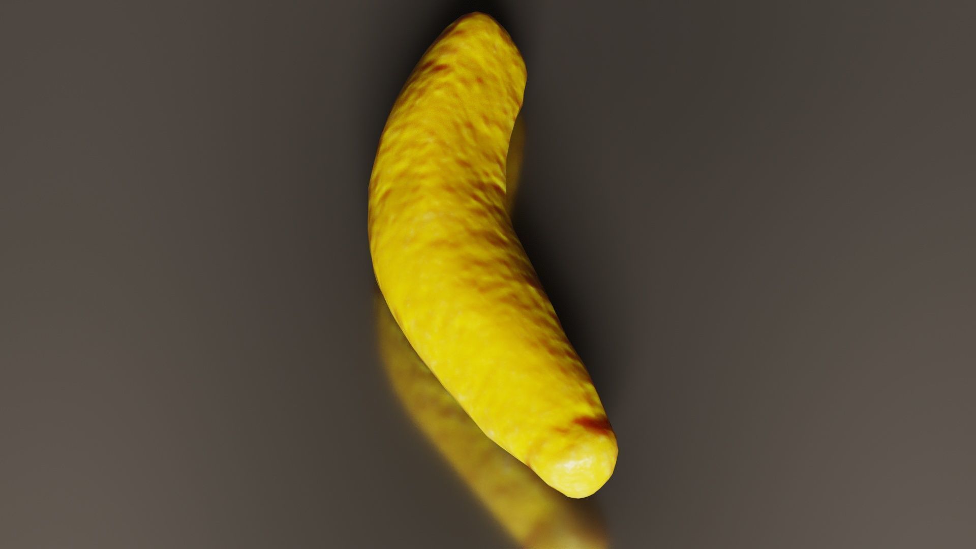 Banana Candy Low-poly 3D model_7