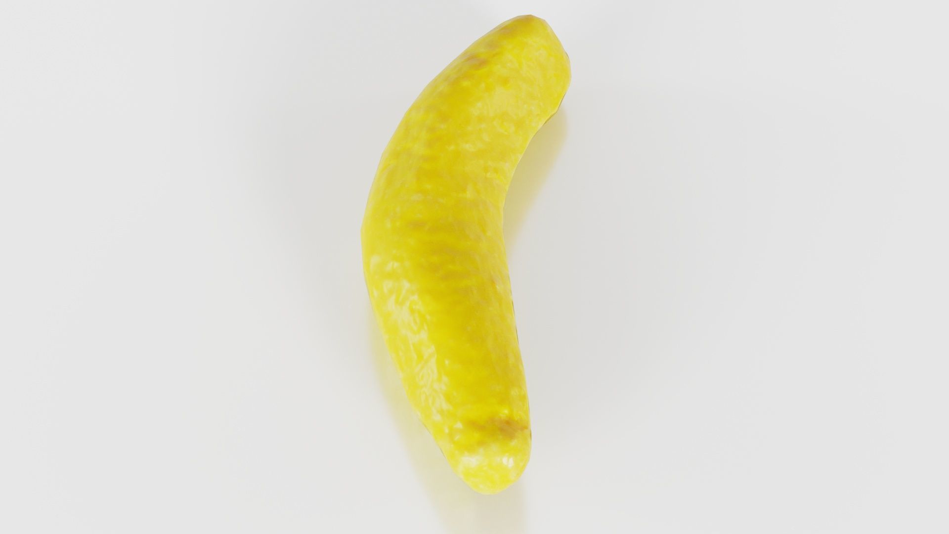 Banana Candy Low-poly 3D model_19