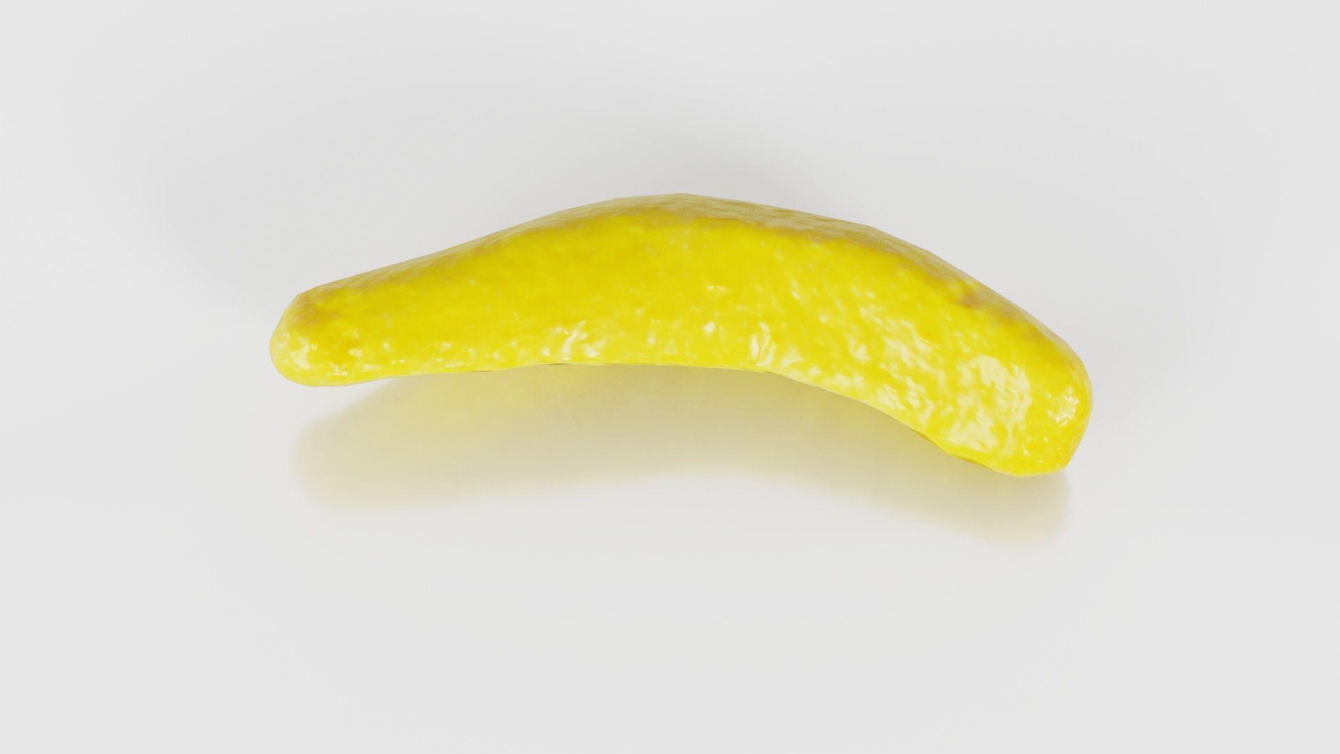 Banana Candy Low-poly 3D model_16