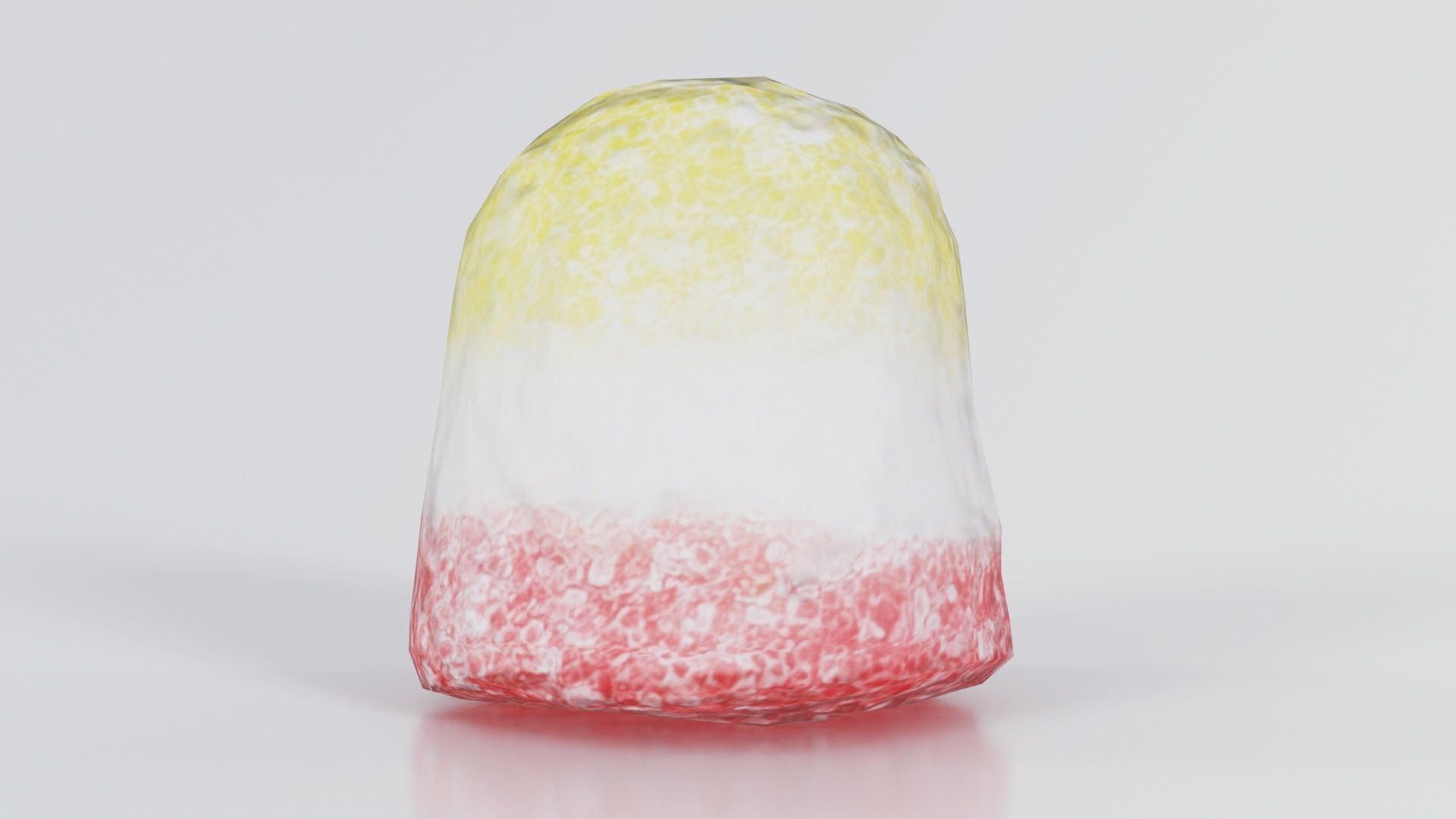 Bell Low-poly 3D model_3