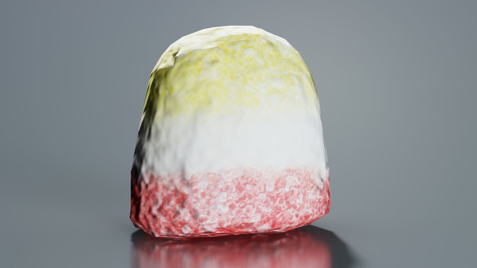 Bell Low-poly 3D model_1