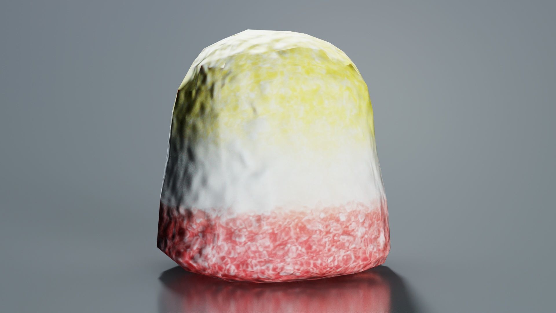 Bell Low-poly 3D model_2