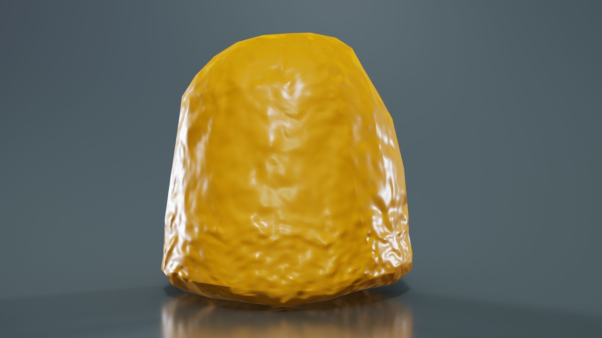 Bell Low-poly 3D model_13