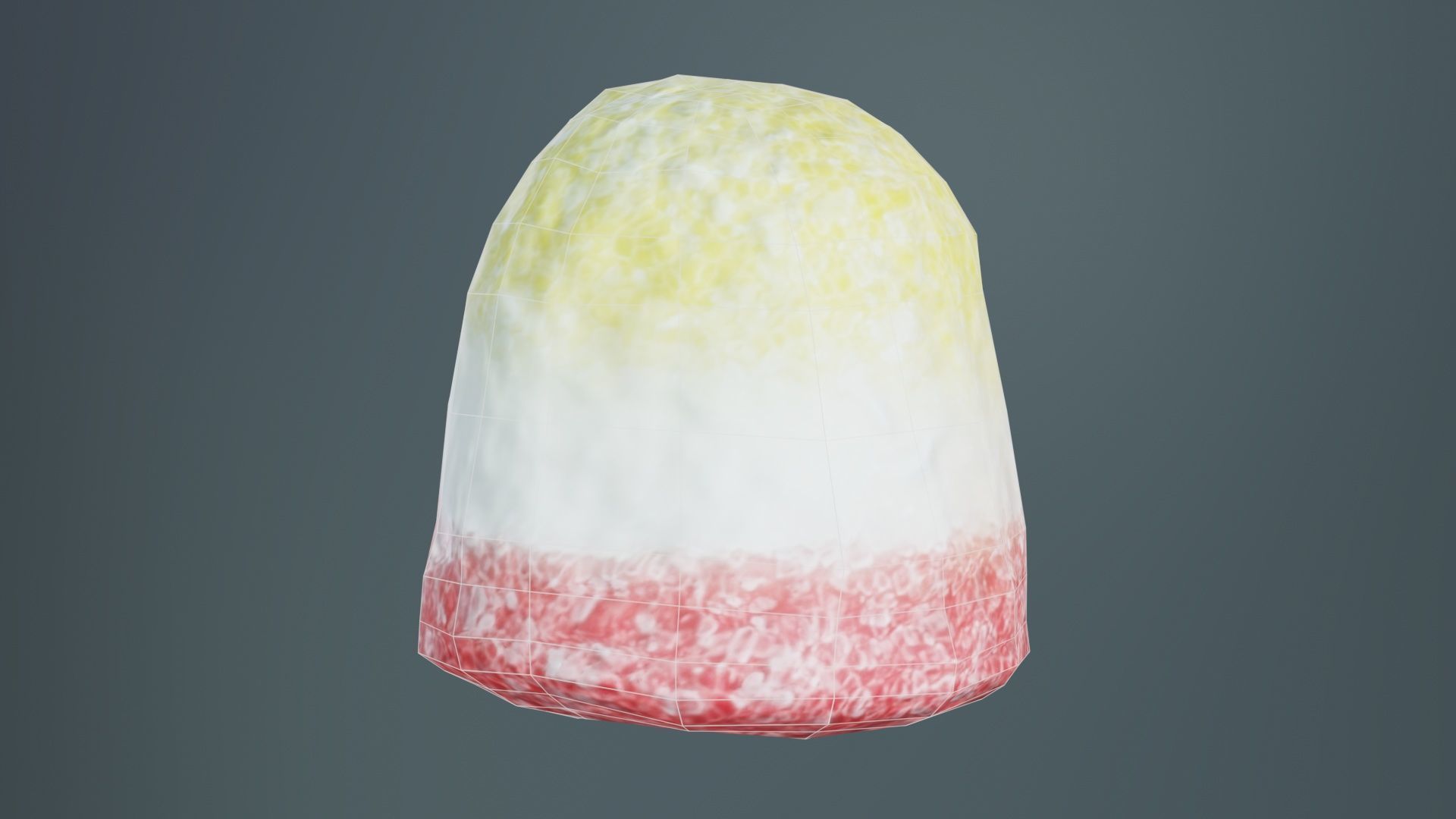 Bell Low-poly 3D model_9