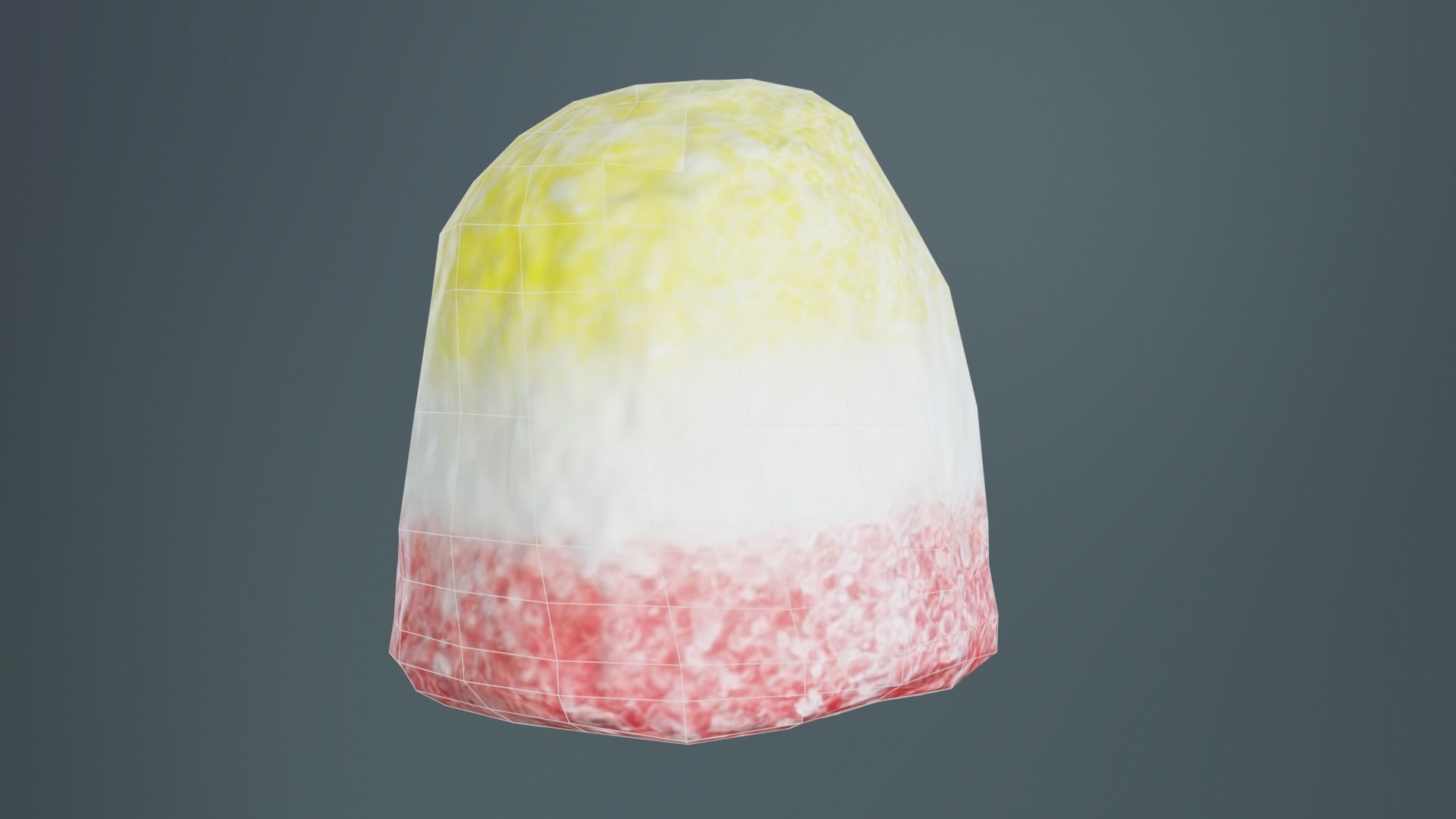 Bell Low-poly 3D model_10