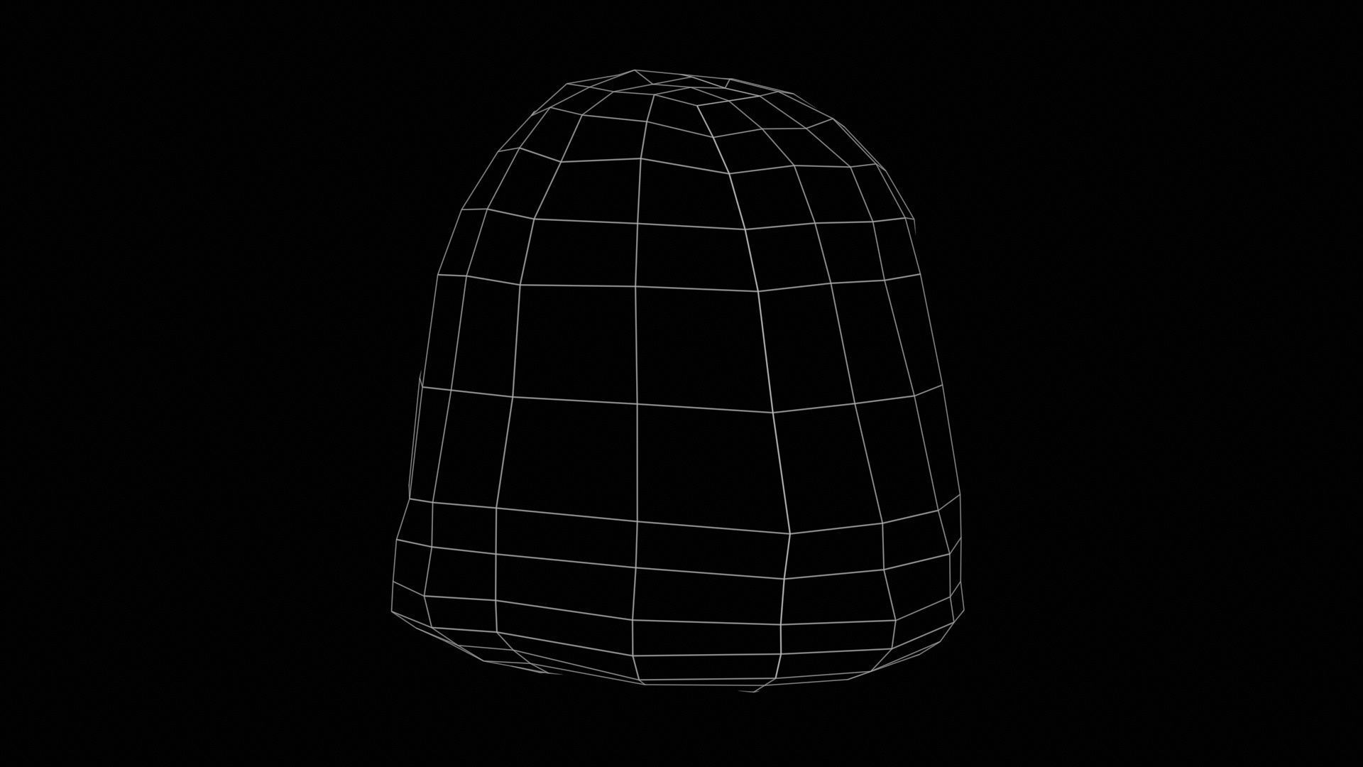 Bell Low-poly 3D model_11