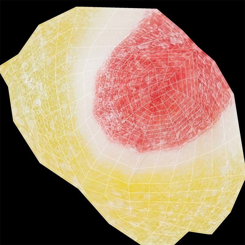 Bell Low-poly 3D model_14