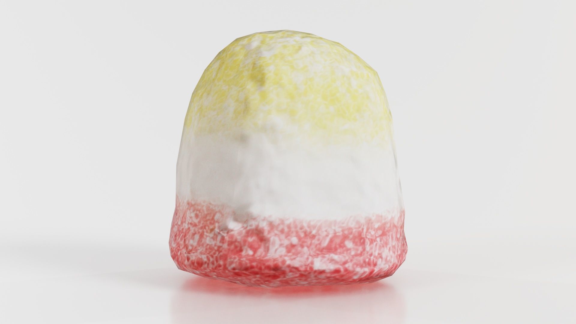 Bell Low-poly 3D model_6