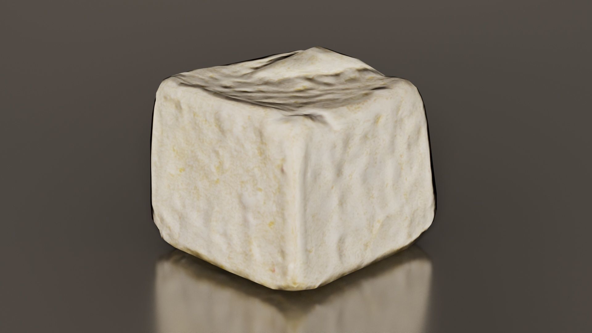 Block Low-poly 3D model_7