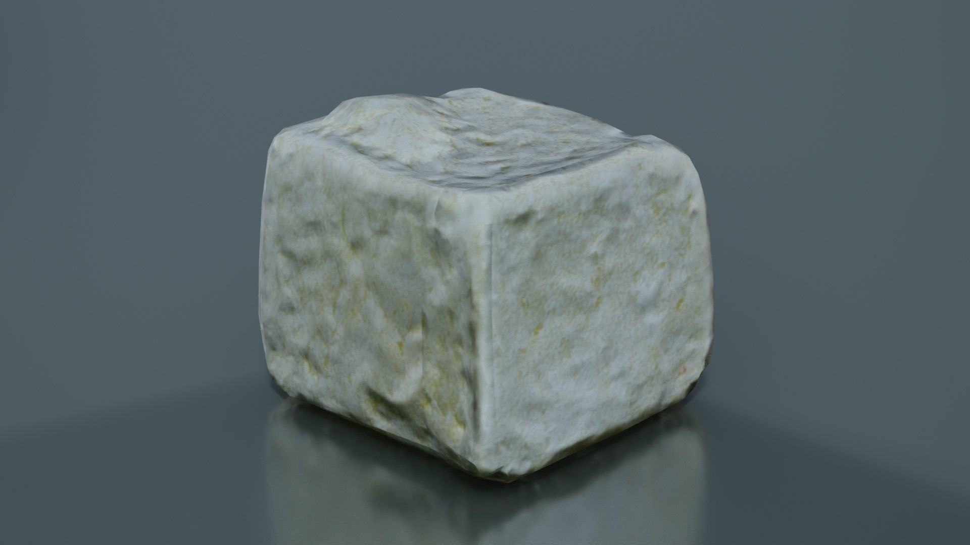 Block Low-poly 3D model_8