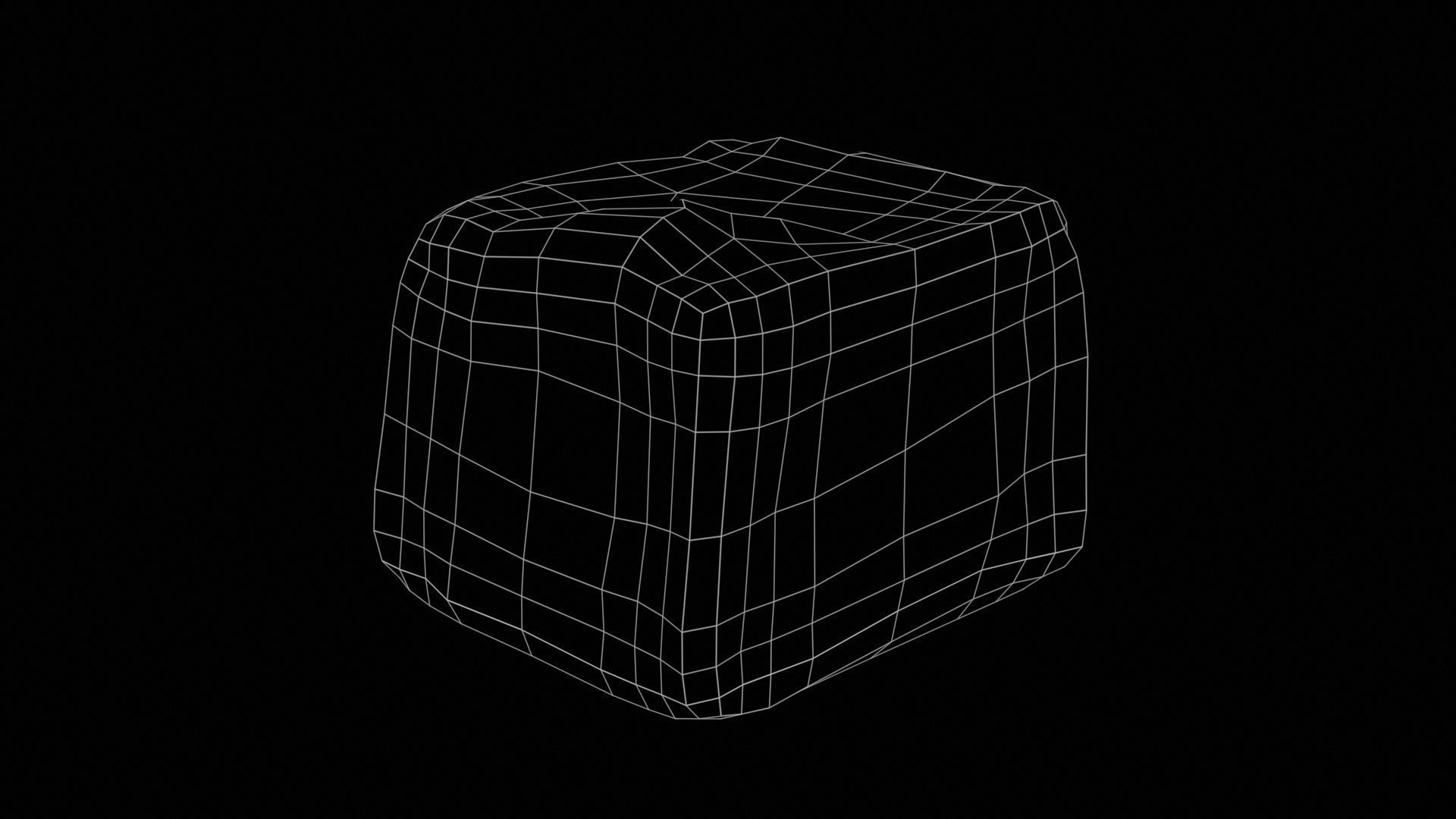 Block Low-poly 3D model_11