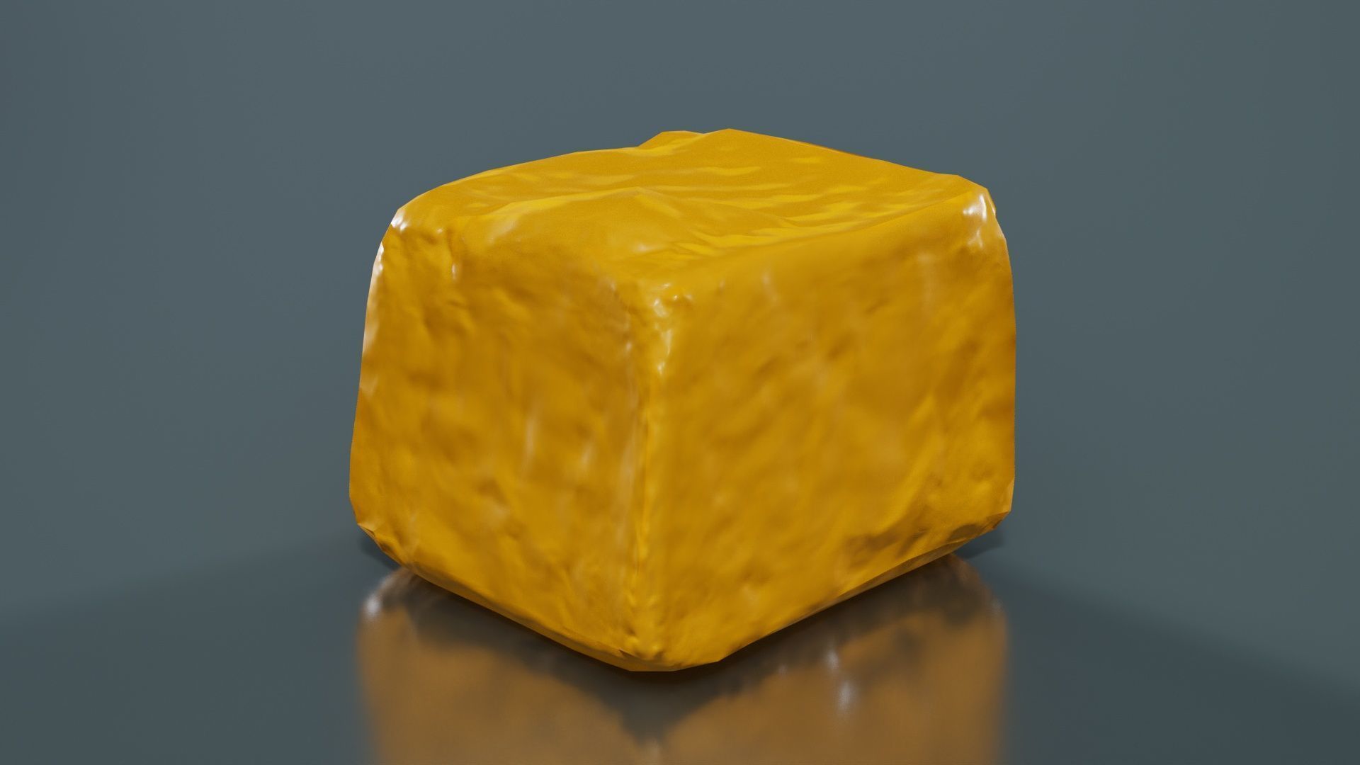 Block Low-poly 3D model_12