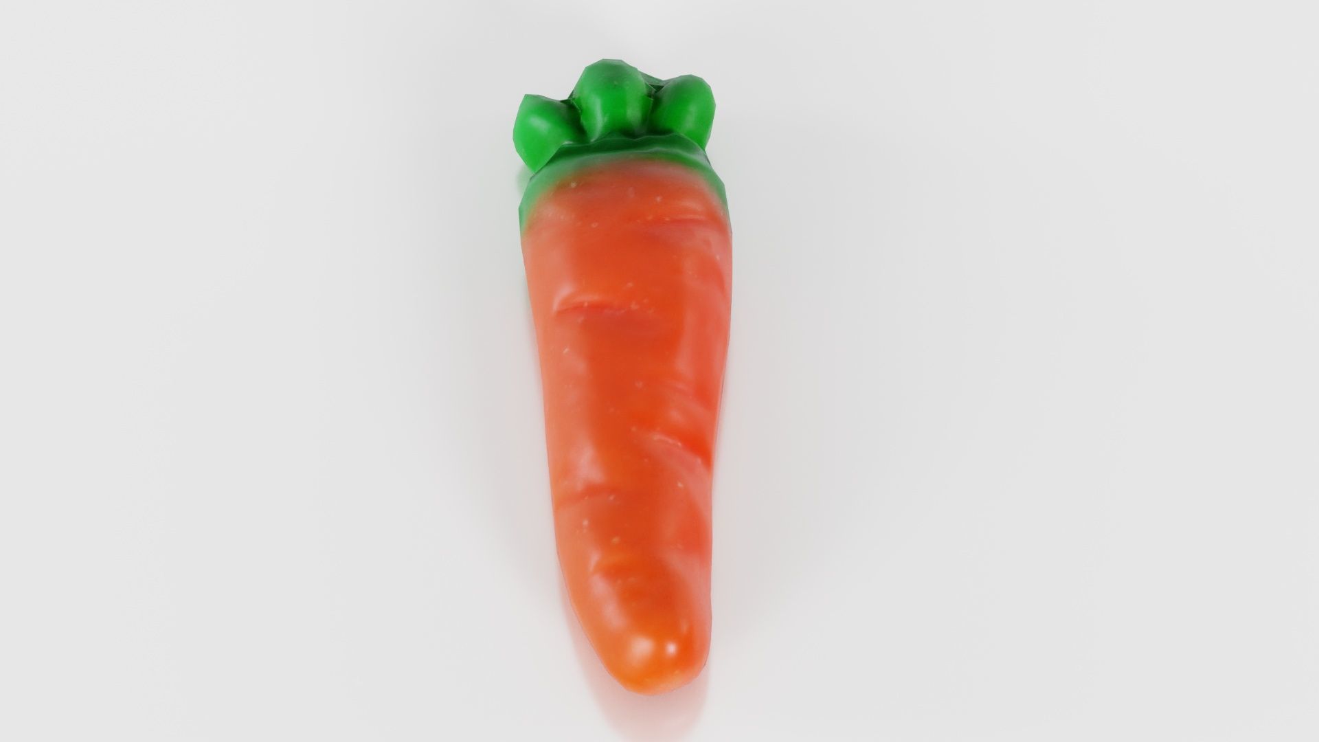 Carrot Candy Low-poly 3D model_25