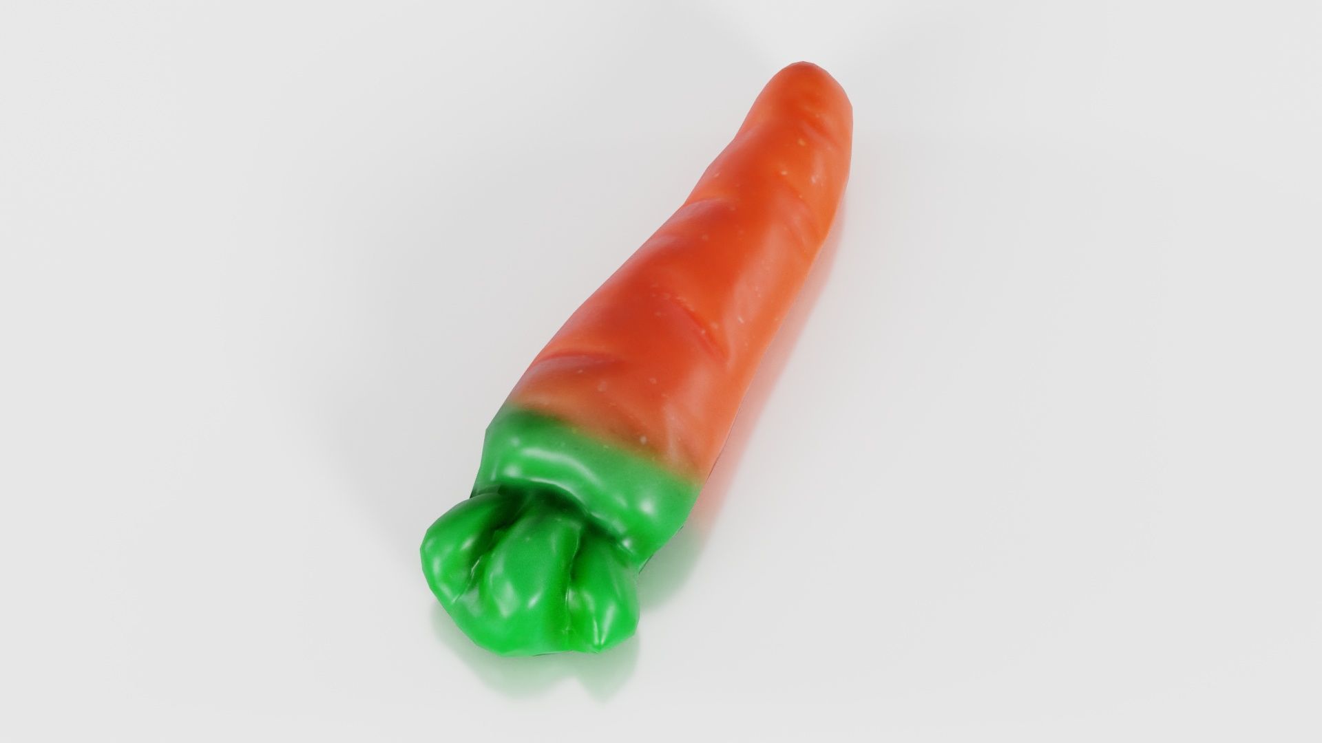 Carrot Candy Low-poly 3D model_18