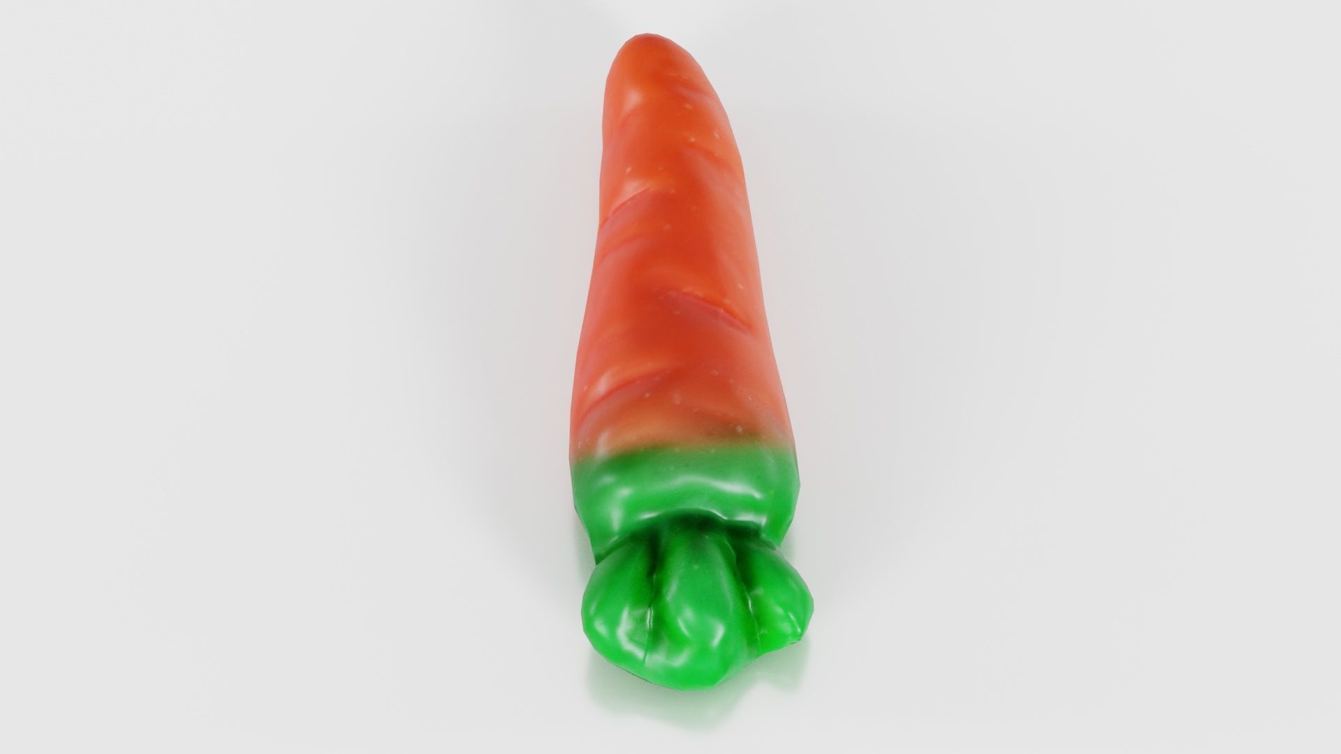 Carrot Candy Low-poly 3D model_19