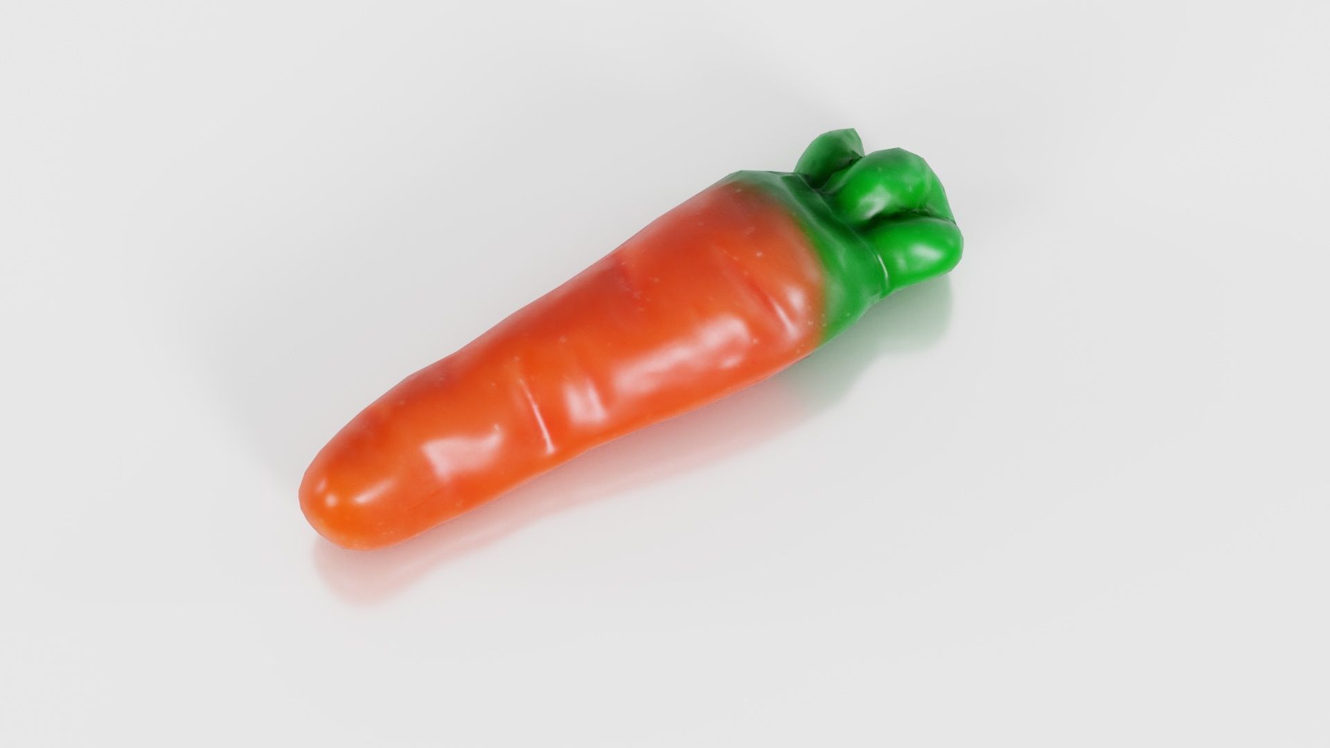 Carrot Candy Low-poly 3D model_23