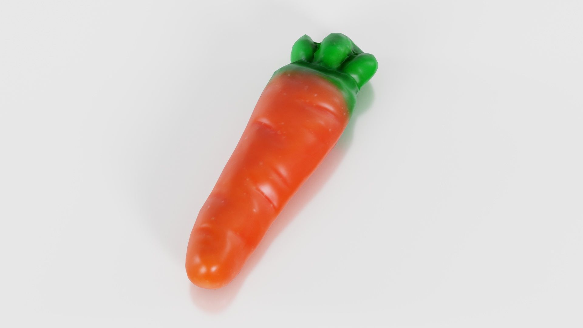 Carrot Candy Low-poly 3D model_24