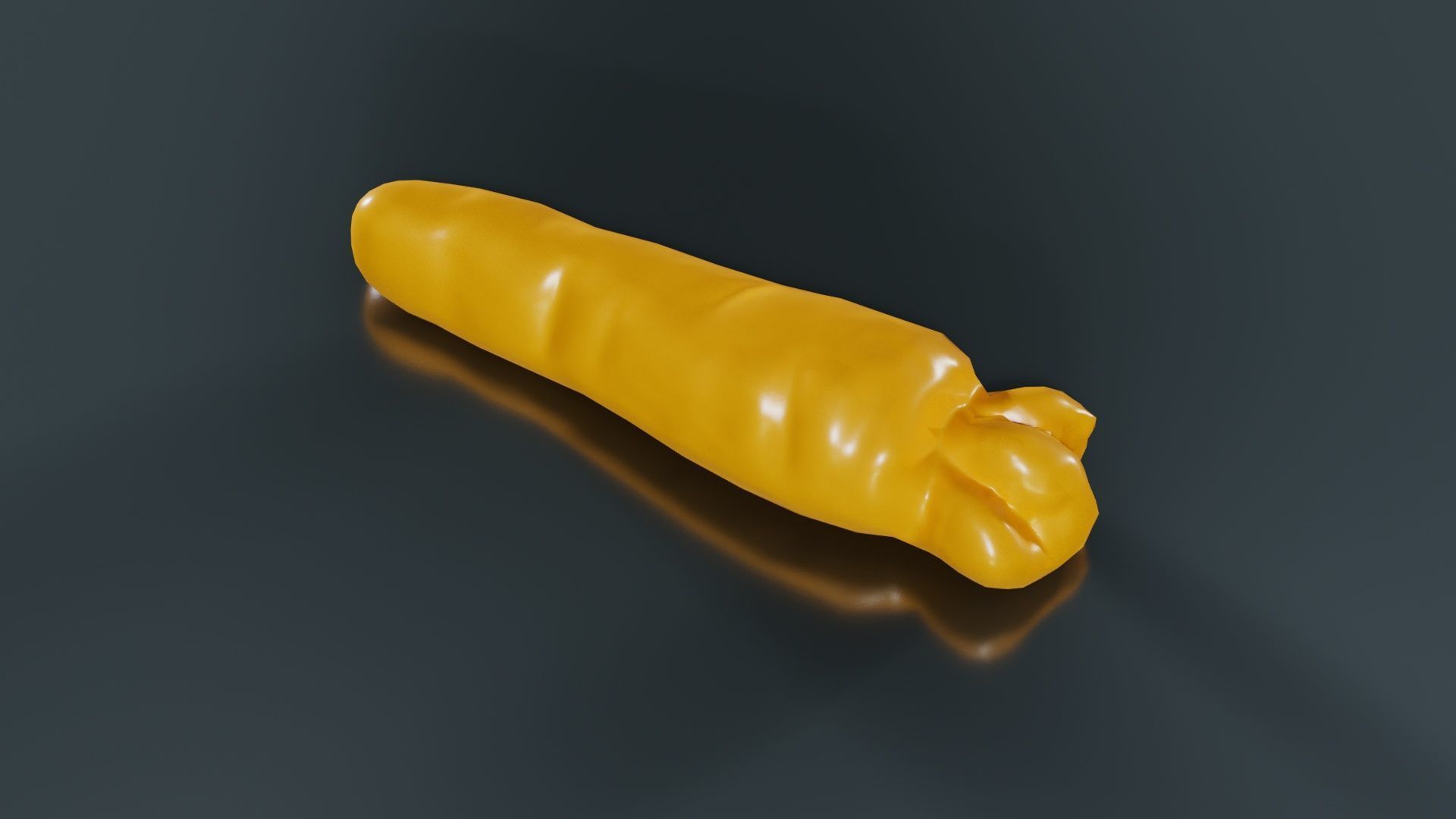 Carrot Candy Low-poly 3D model_13