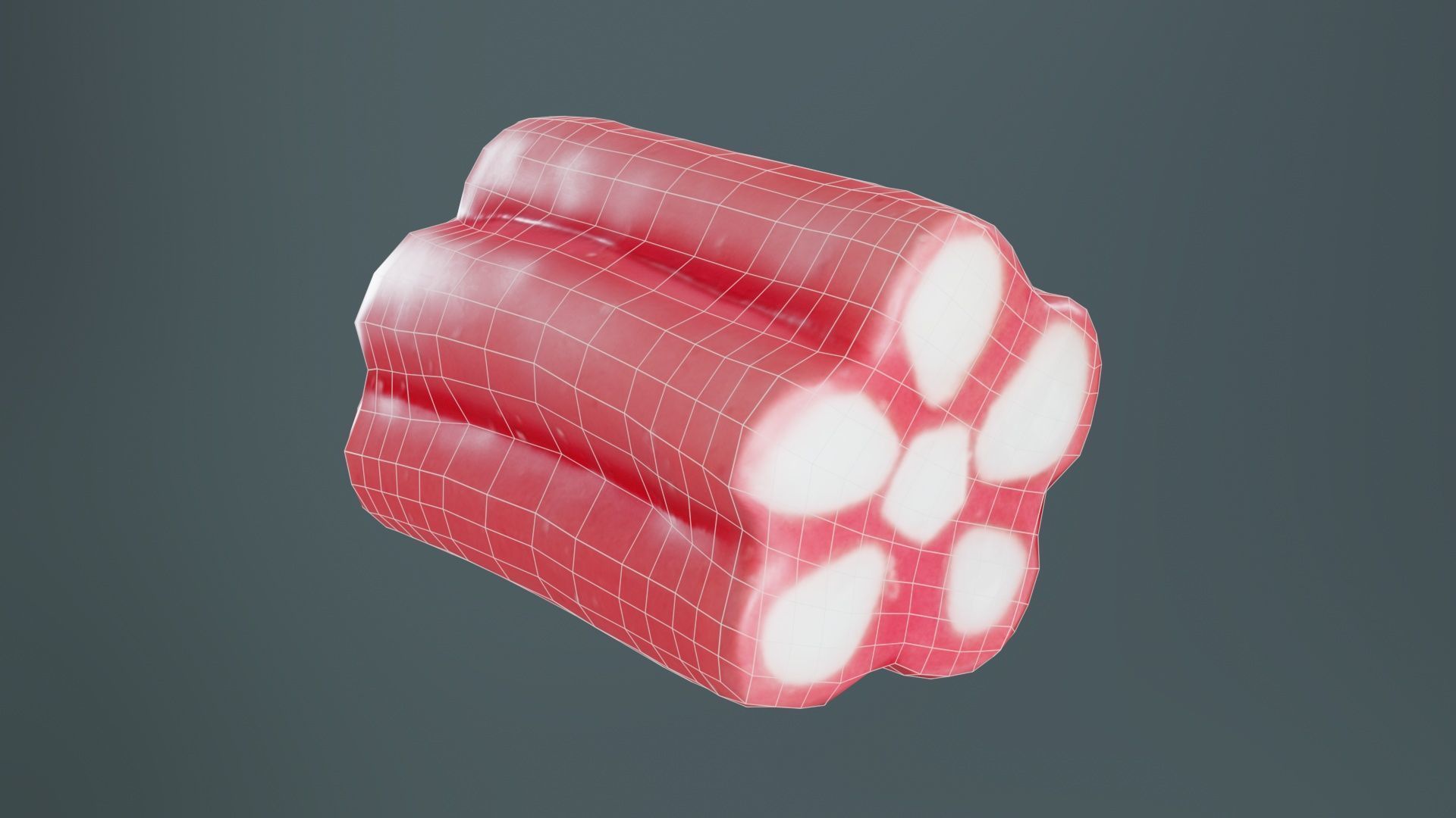 Clover Bar Low-poly 3D model_9