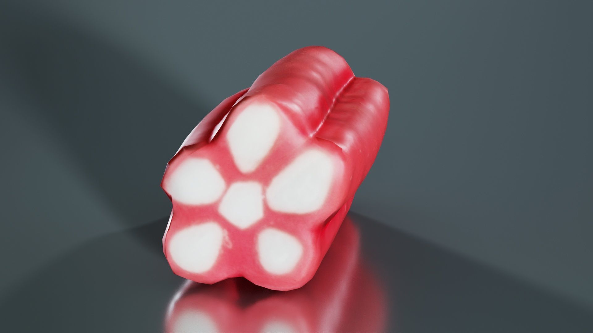 Clover Bar Low-poly 3D model_5