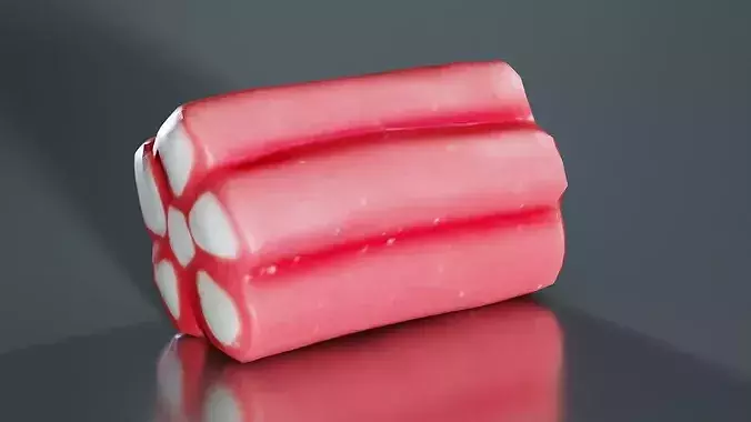 Clover Bar Low-poly 3D model 4