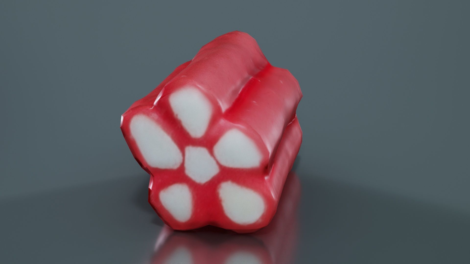 Clover Bar Low-poly 3D model_8