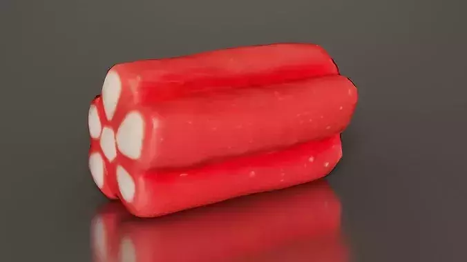Clover Bar Low-poly 3D model 2