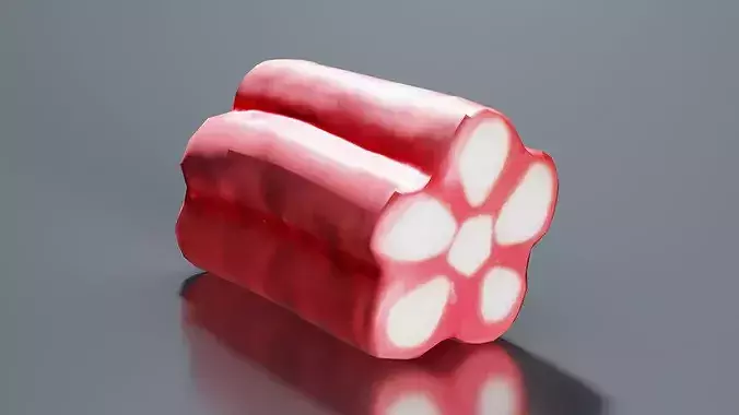 Clover Bar Low-poly 3D model 7