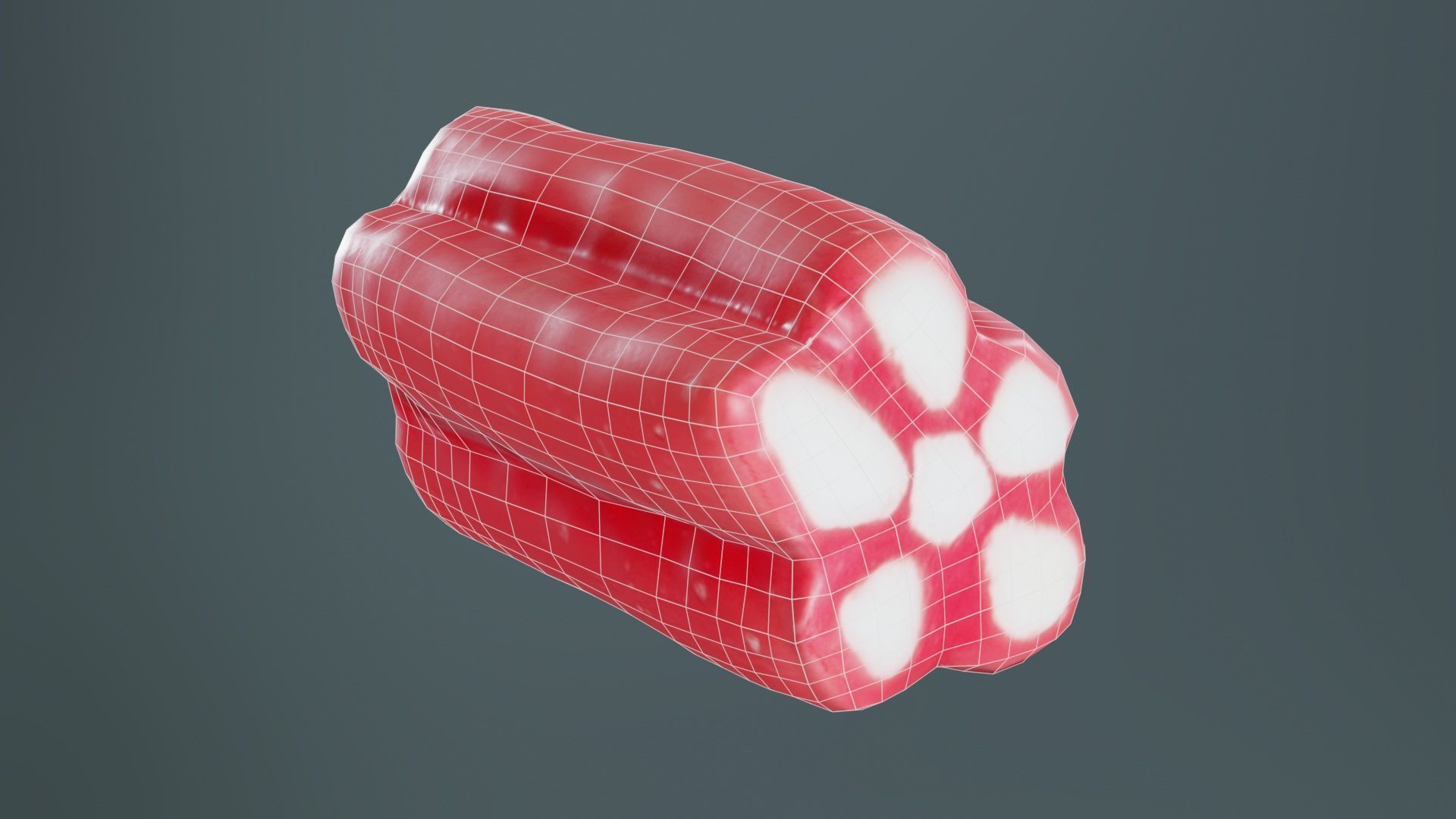 Clover Bar Low-poly 3D model_10