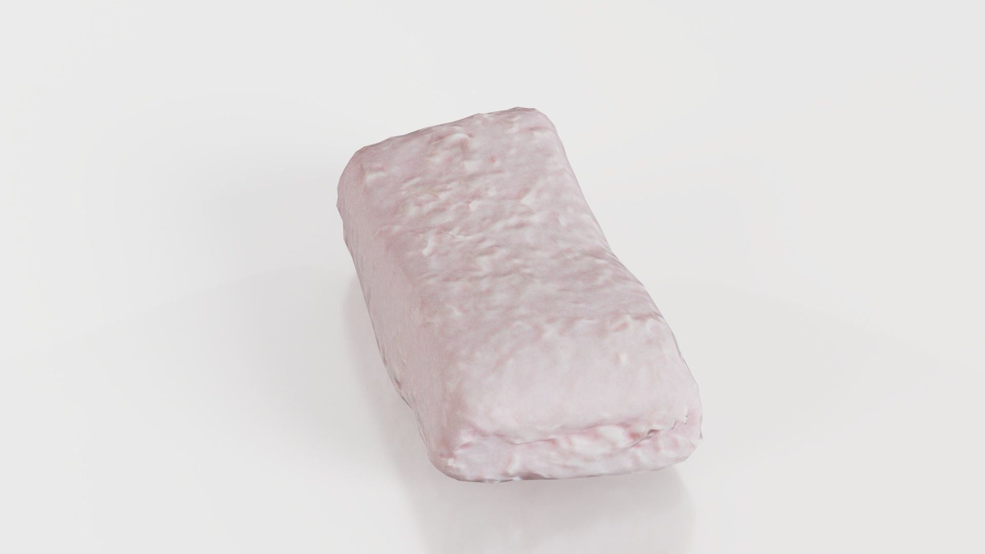 Coconut Foam Low-poly 3D model_8