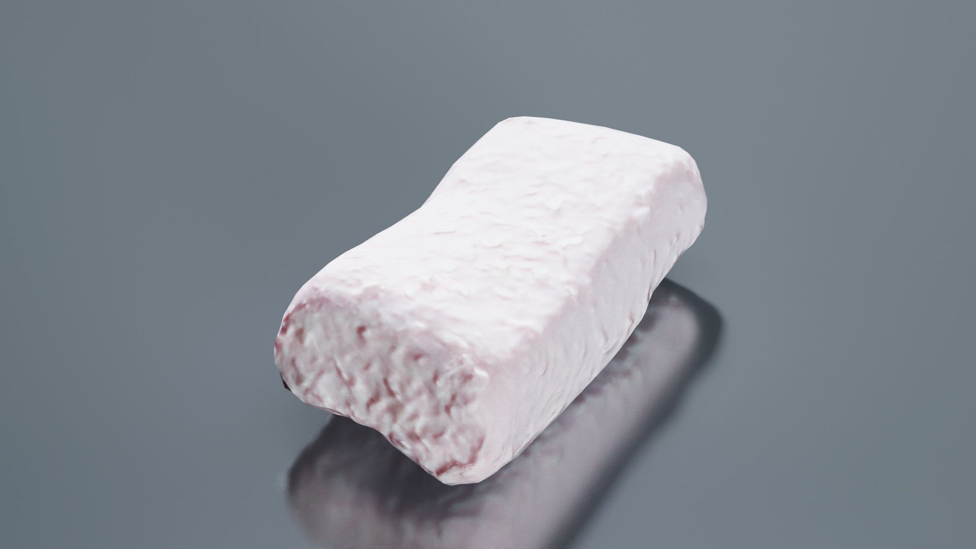 Coconut Foam Low-poly 3D model_2