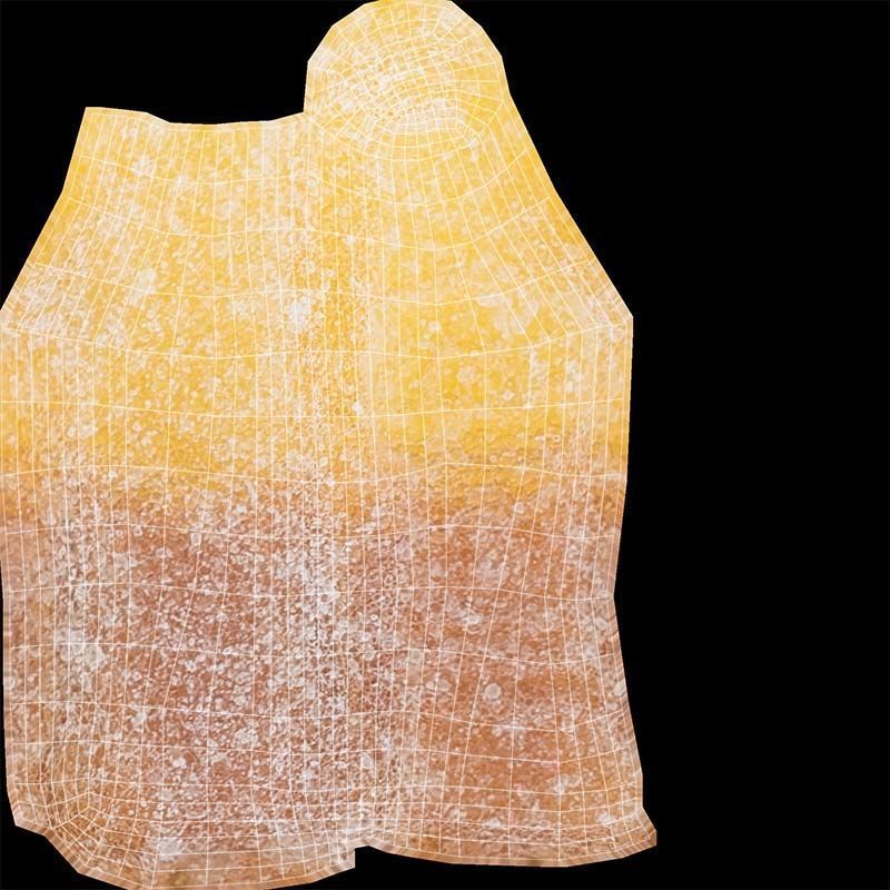 Cola Bottle Brown Low-poly 3D model_14