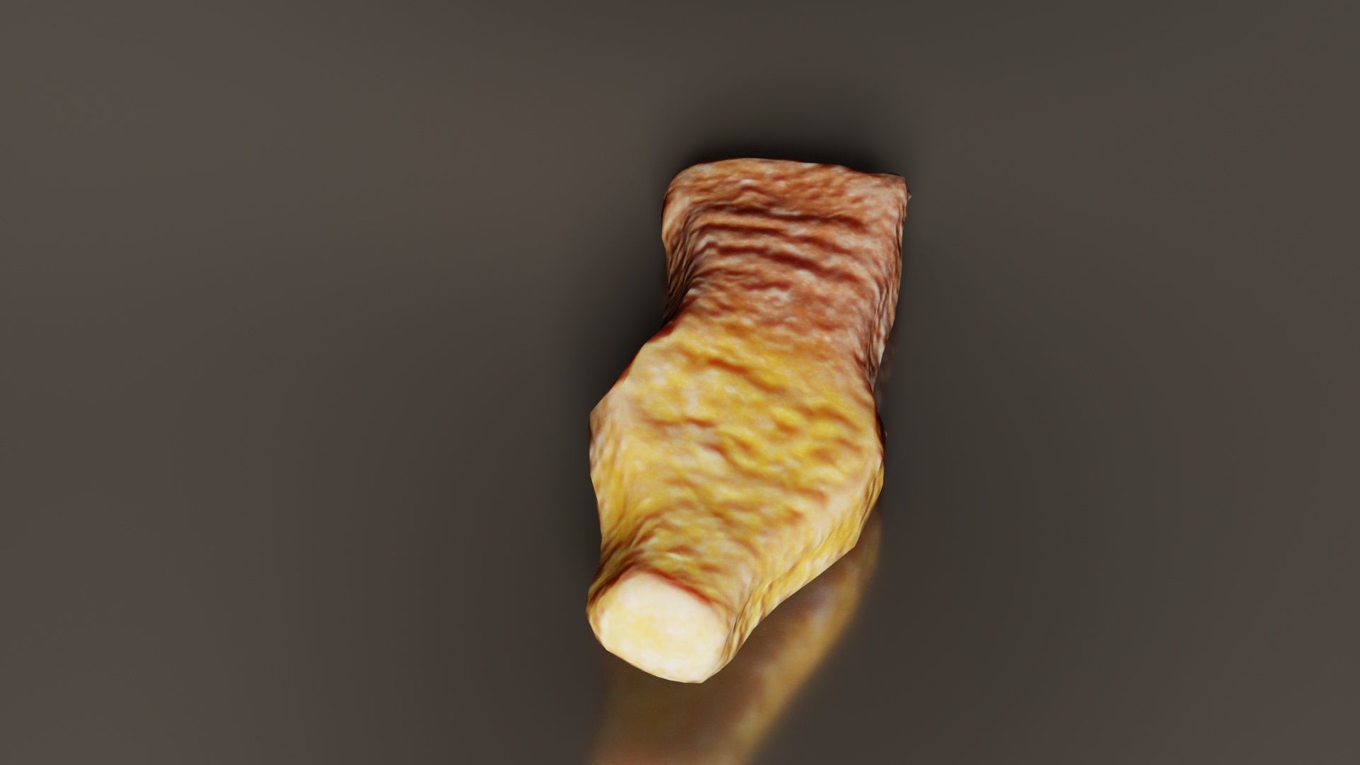 Cola Bottle Brown Low-poly 3D model_1