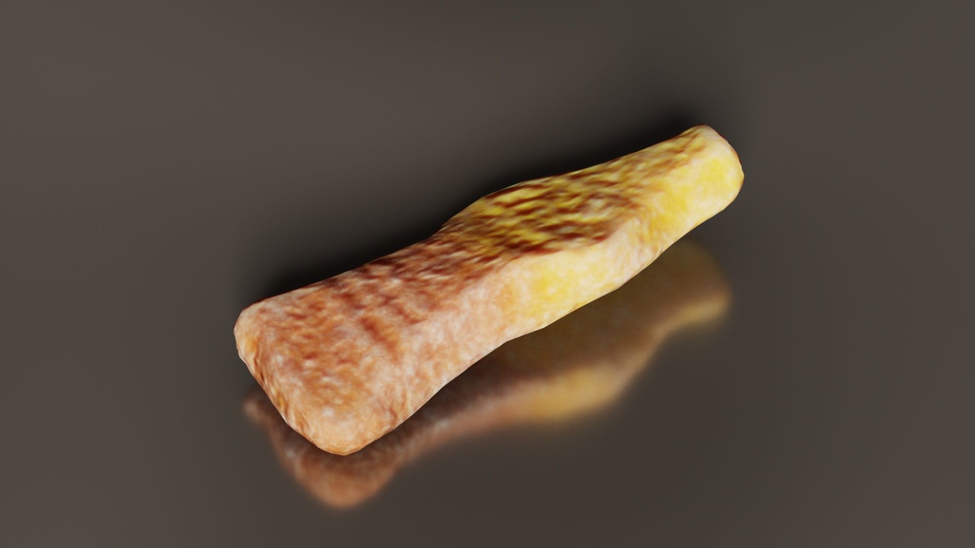 Cola Bottle Brown Low-poly 3D model_7