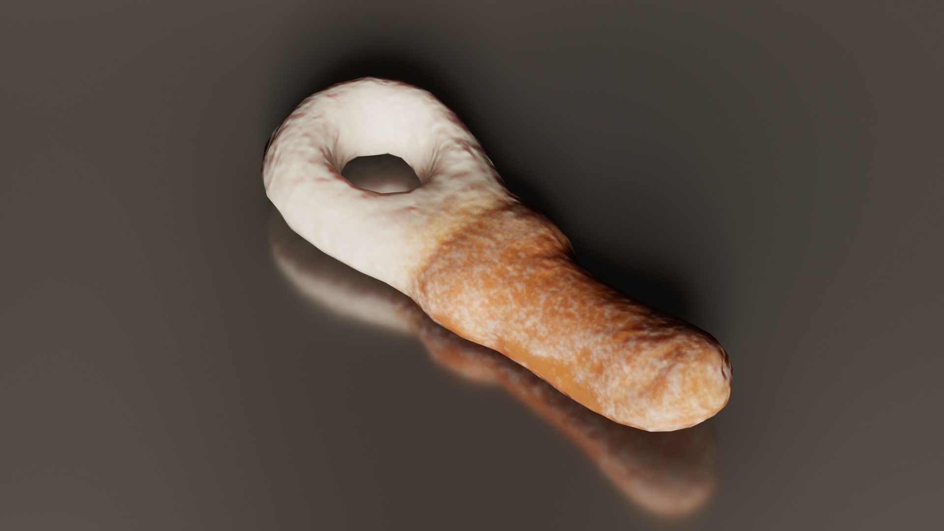 Cola Ring Low-poly 3D model_6