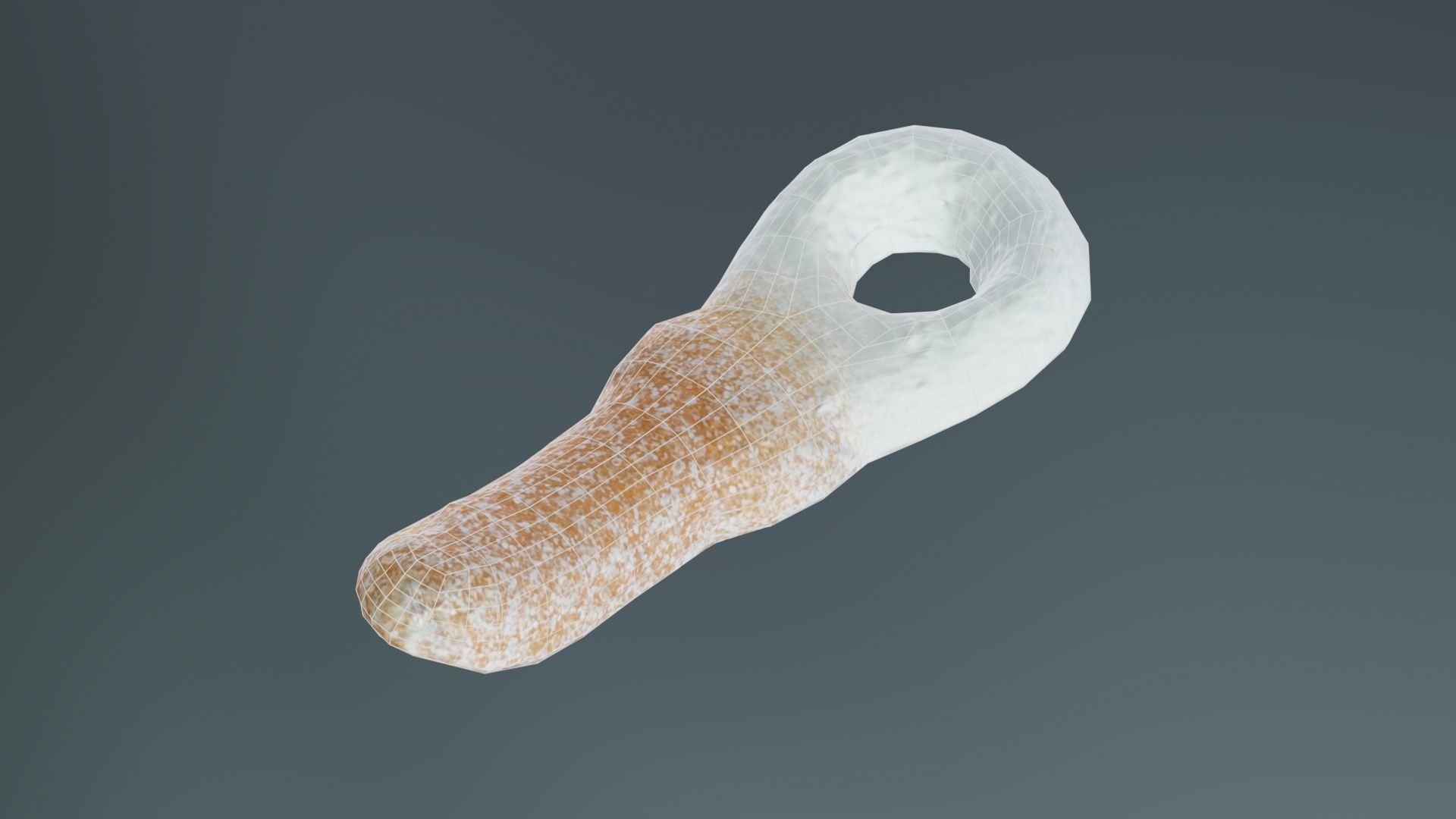 Cola Ring Low-poly 3D model_9