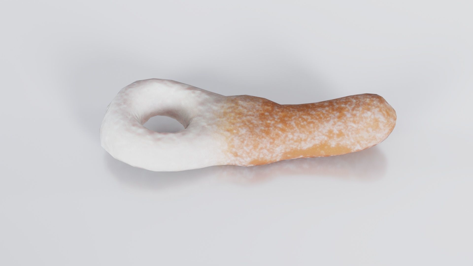 Cola Ring Low-poly 3D model_5