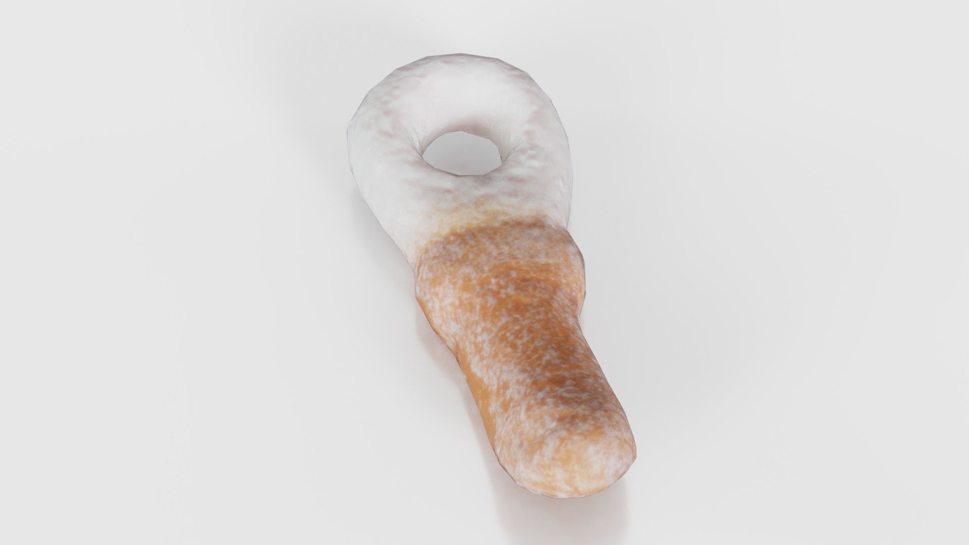 Cola Ring Low-poly 3D model_17